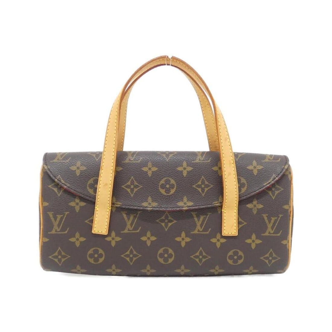 Louis Vuitton Monogram Sonatine M51902 Handbag: --- Catalog ---Category: SizeWeight: 250g / 8.81oz.Size (HxWxD): 15cm x 29cm x 6cm / 5.9'' x 11.41'' x 2.36''Handle Length: 24cm / 9.44''Category: DesignType: HandbagColor: MarronGender: WomenMaterial
