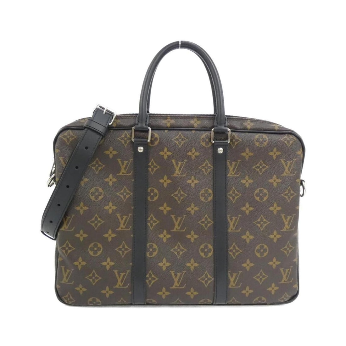 Louis Vuitton Monogram Macassar Porte Documents Voyage PM M52005 Briefcase (1 of 13)
