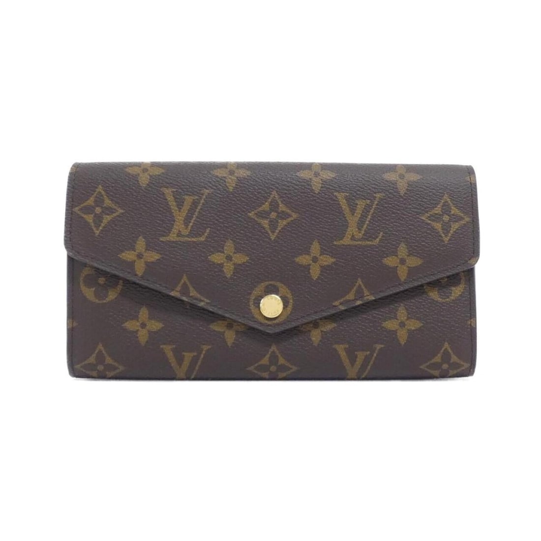 Louis Vuitton Monogram Portefeuille Sarah M60531 Wallet: --- Catalog ---Category: SizeSize (HxWxD): 10cm x 19cm x 2cm / 3.93'' x 7.48'' x 0.78''Category: DesignType: Long wallet (bi-fold)Color: MarronGender: Women,MenMaterial: Coated canvas Category: Genera