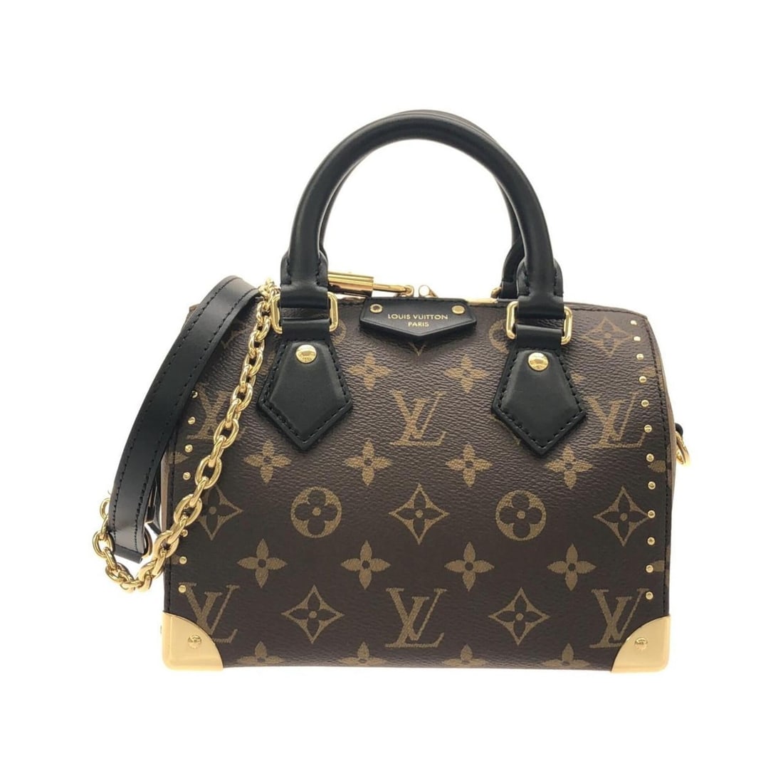Louis Vuitton Monogram Reverse Speedy Trunk 20cm M13146 Boston Bag: --- Catalog ---Category: SizeSize (HxWxD): 14cm x 20cm x 11.5cm / 5.51'' x 7.87'' x 4.52''Category: DesignType: Boston bagColor: BrownGender: Women,MenClosure: StrapMaterial: Coated canvas Category: G