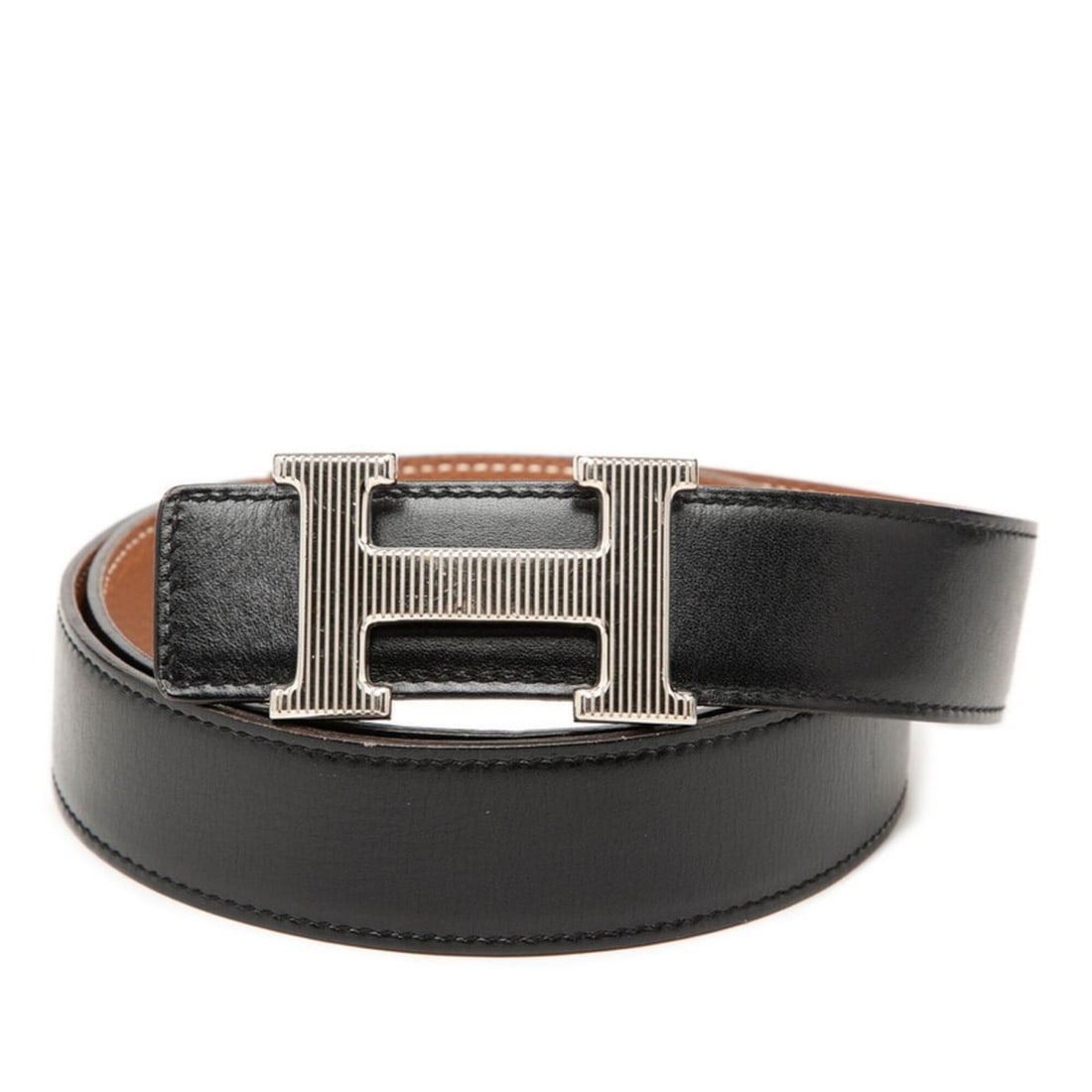 Hermes Constance H Belt, Size: 85, Black/Brown Box Calf Togo Leather, Men's.: --- Catalog ---Category: SizeWidth: 3cm / 1.18''Length: 100cm / 39.36''Category: DesignType: Standard beltColor: Black, BrownGender: MenCategory: GeneralBrand: Hermes--- Item List ---Section: Conditio