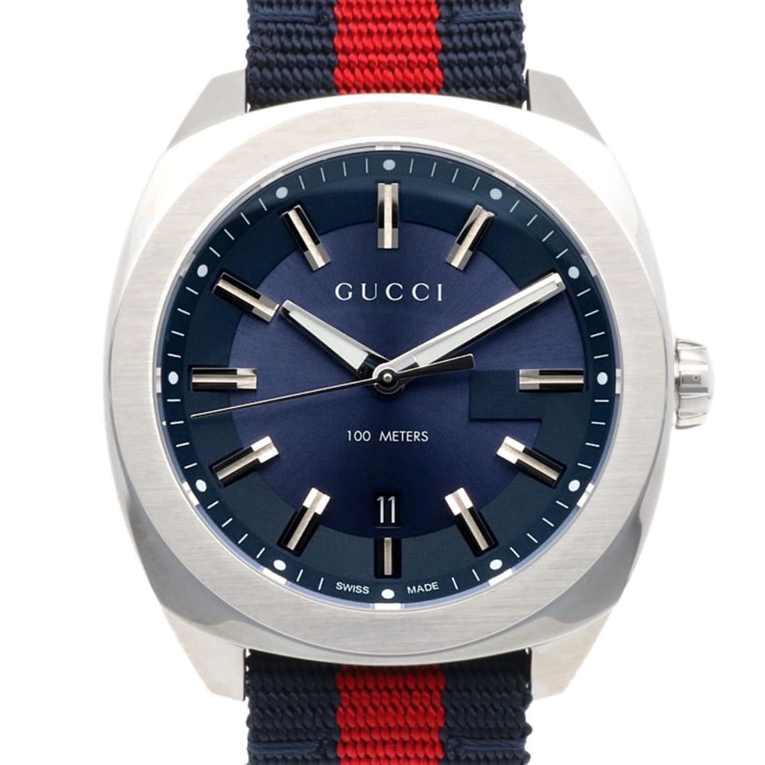 Gucci watch, stainless steel, YA142304 (142.3), quartz, men's, GUCCI: --- Catalog ---Category: SizeWrist Size: 12cm - 18cm / 4.72'' - 7.08''Case Diameter: 40.5mm / 1.59''Category: DesignType: WristwatchGender: MenMaterial (Case): Stainless steelCategory: GeneralMPN: YA1