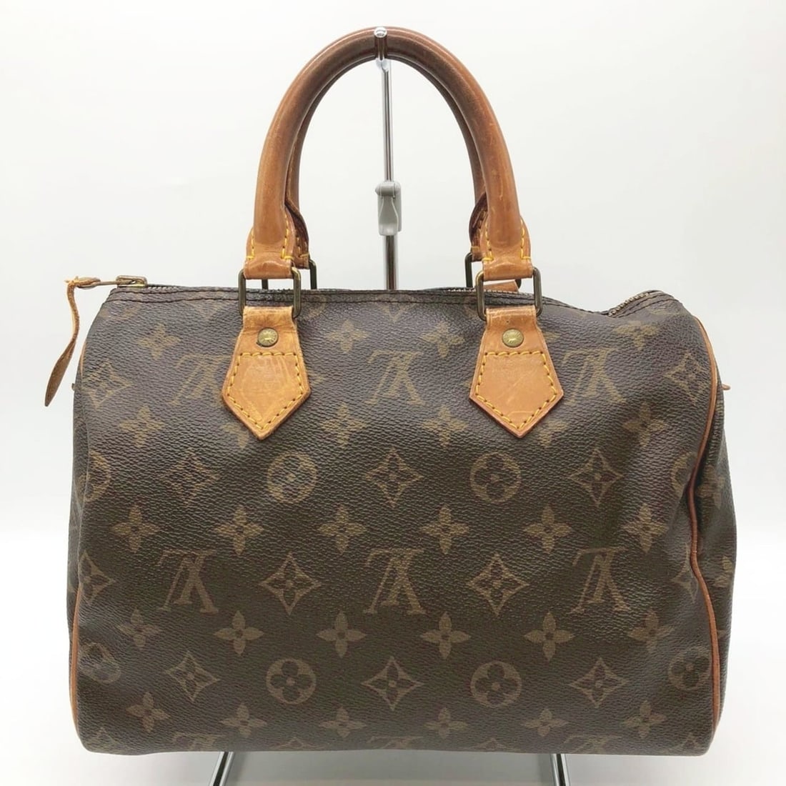 Louis Vuitton Speedy 25 Boston Bag Handbag M41528 Monogram Women's (1 of 12)