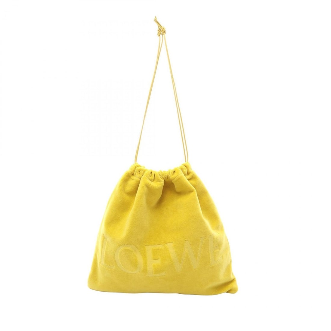 Loewe drawstring handbag, pouch, shoulder bag, cotton, women's, yellow (C822Q29X21): --- Catalog ---Category: SizeSize (HxWxD): 36cm x 37cm x 2cm / 14.17'' x 14.56'' x 0.78''Category: DesignType: Handbag, Pouch, Shoulder bagColor: YellowGender: WomenMaterial: Cotton Category: GeneralM