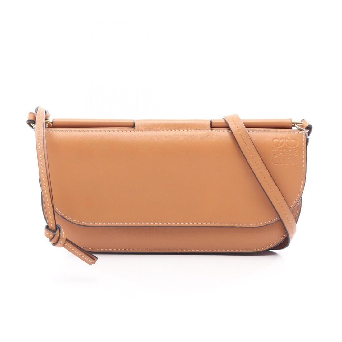 Loewe Gate Pochette Wallet Shoulder Bag Handbag Leather Women's Brown: --- Catalog ---Category: SizeSize (HxWxD): 11cm x 21cm x 1.5cm / 4.33'' x 8.26'' x 0.59''Category: DesignType: Handbag, Shoulder bagColor: BrownGender: WomenMaterial: Leather Category: GeneralBrand: L