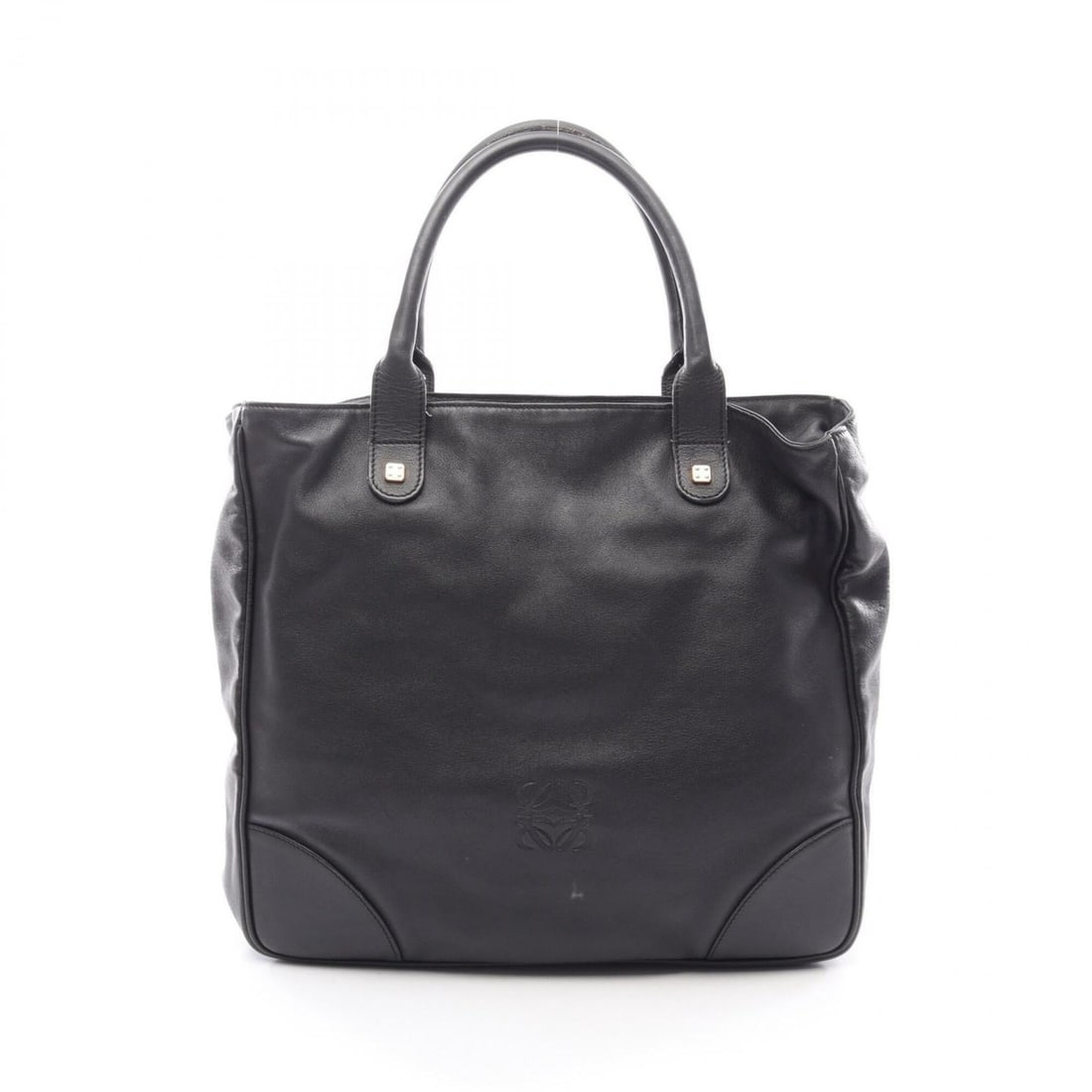Loewe Anagram Tote Bag Handbag Leather Women's Black (1 of 18)