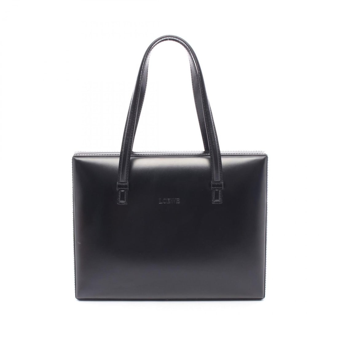 Loewe POSTAL handbag, leather, women's, black.: --- Catalog ---Category: SizeSize (HxWxD): 20cm x 26.5cm x 9.5cm / 7.87'' x 10.43'' x 3.74''Category: DesignType: HandbagColor: BlackGender: WomenMaterial: Leather Category: GeneralBrand: Loewe--- Ite