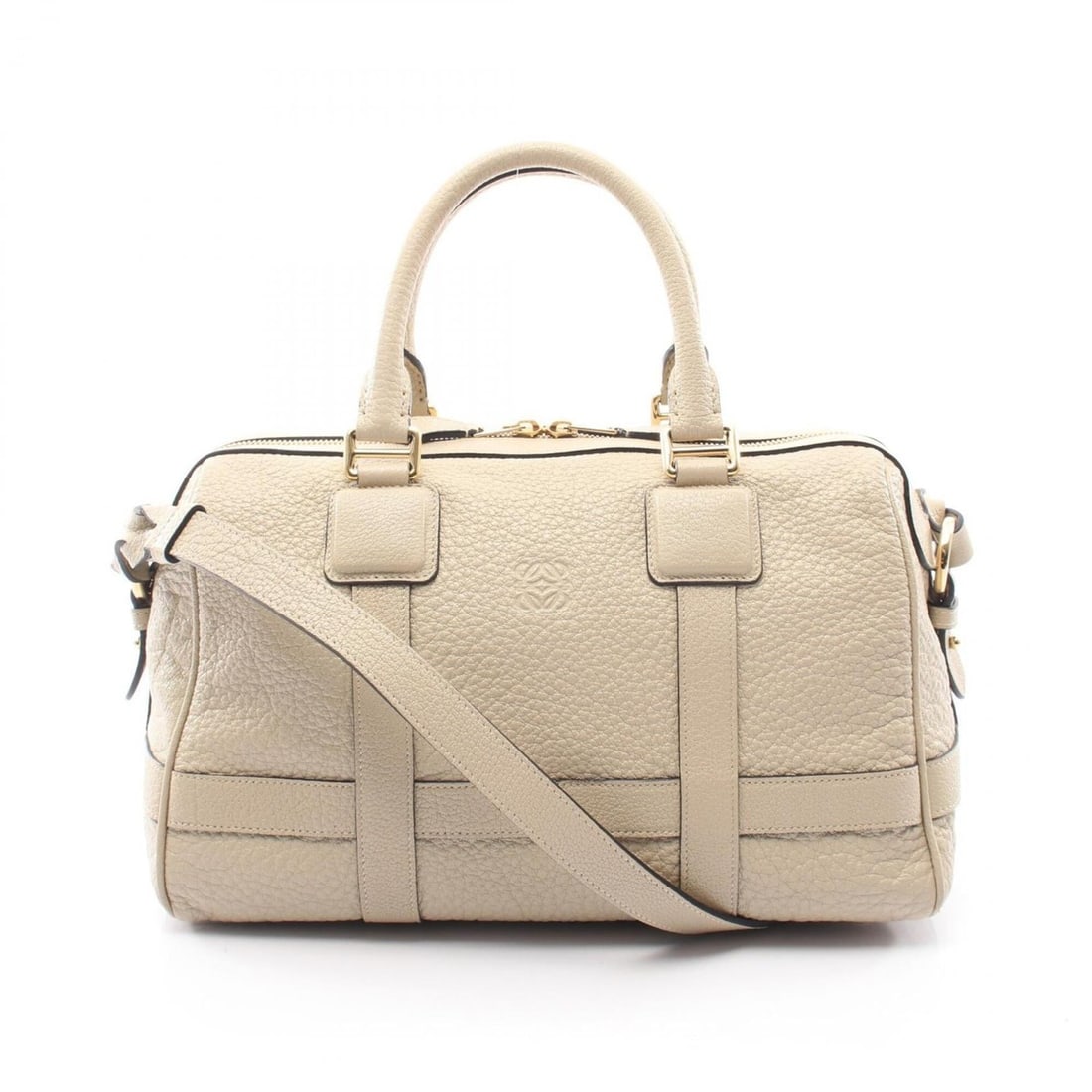 Loewe Paseo Bag 2-Way Handbag, Leather, Women's, Beige, 384.04CG41: --- Catalog ---Category: SizeSize (HxWxD): 20cm x 29cm x 16cm / 7.87'' x 11.41'' x 6.29''Category: DesignType: HandbagColor: BeigeGender: WomenMaterial: Leather Category: GeneralMPN: 384.04CG41Brand: 