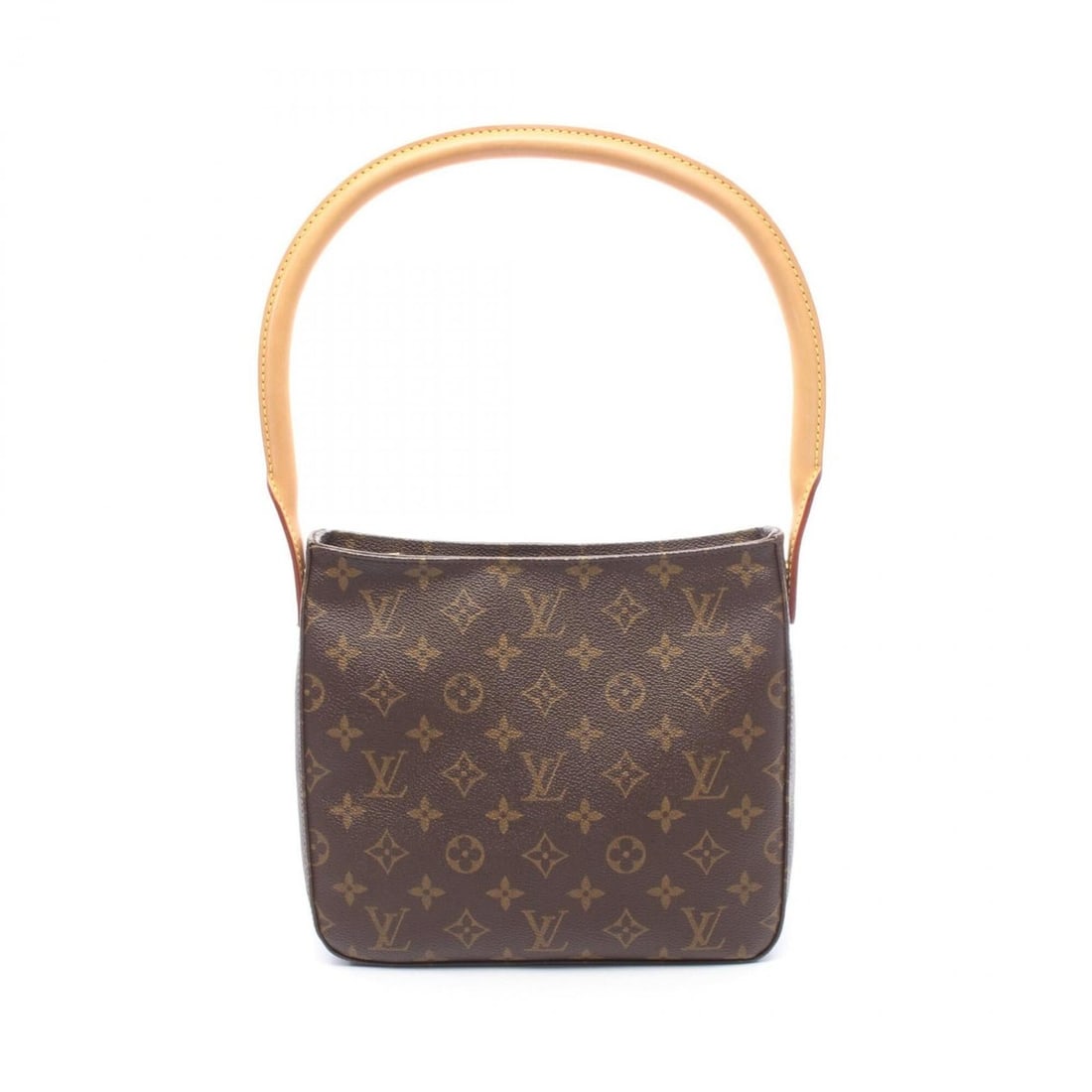 Louis Vuitton Looping MM Shoulder Bag/Handbag, Coated Canvas and Leather, Monogram Pattern, Women's,: --- Catalog ---Category: SizeSize (HxWxD): 21cm x 24cm x 10cm / 8.26'' x 9.44'' x 3.93''Category: DesignType: Handbag, Shoulder bagColor: Brown, MonogramGender: WomenMaterial: Coated canvas , Monogram
