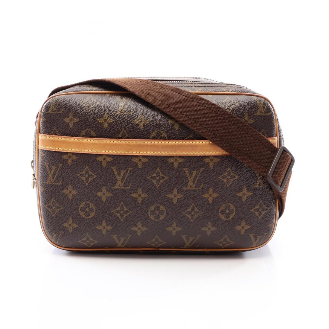 Louis Vuitton Reporter PM Shoulder Bag/Handbag, Coated Canvas and Leather, Monogram Pattern,: --- Catalog ---Category: SizeSize (HxWxD): 20cm x 27cm x 7cm / 7.87'' x 10.62'' x 2.75''Category: DesignType: Handbag, Shoulder bagColor: Brown, MonogramGender: WomenMaterial: Coated canvas , Leather 