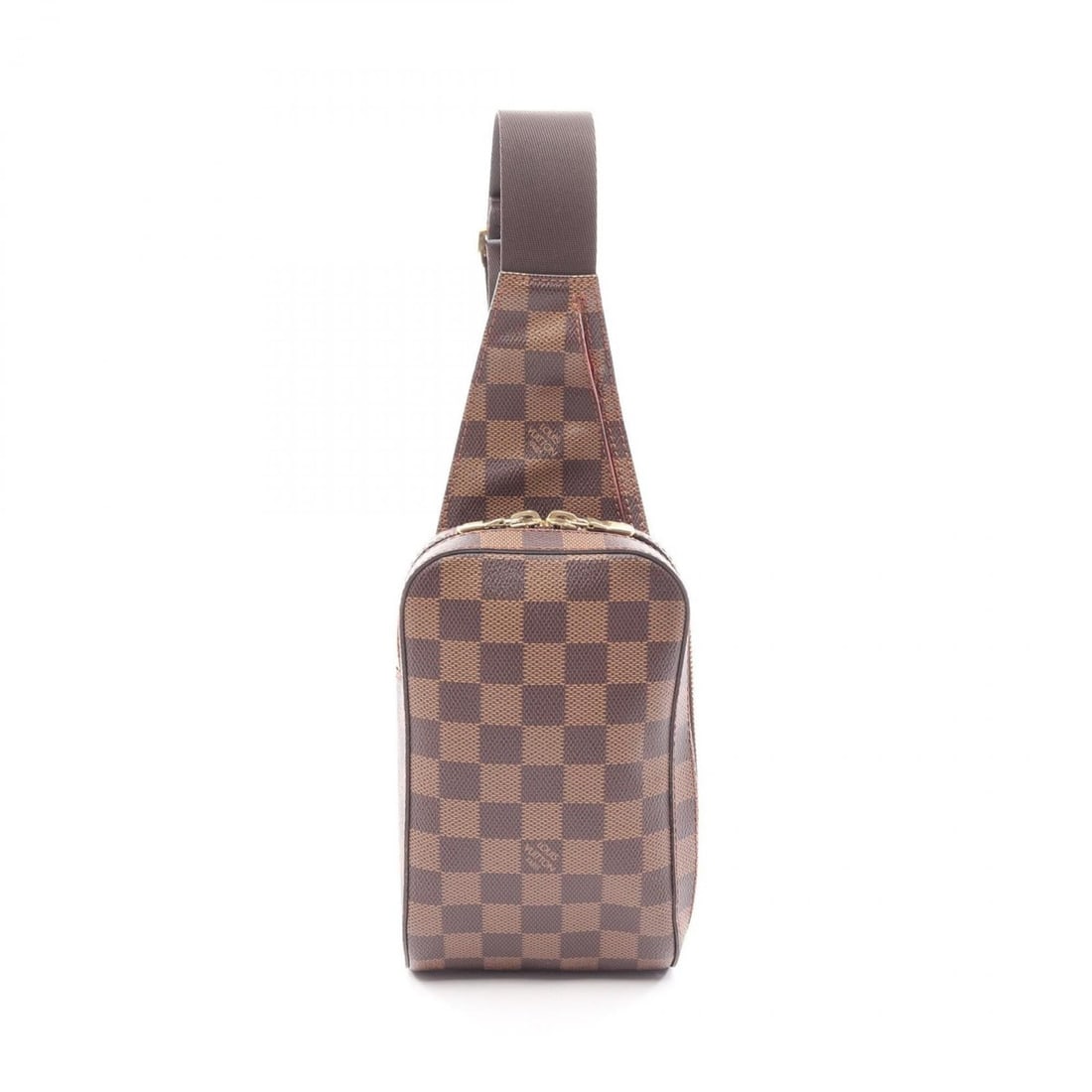 Louis Vuitton Geronimos Waist Bag/Body Bag/Handbag, Coated Canvas, Damier Pattern, Men's/Women's,: --- Catalog ---Category: SizeSize (HxWxD): 19cm x 11.5cm x 5cm / 7.48'' x 4.52'' x 1.96''Category: DesignType: Fanny packColor: Brown, Damier CanvasGender: Men,WomenMaterial: Coated canvas Category: G
