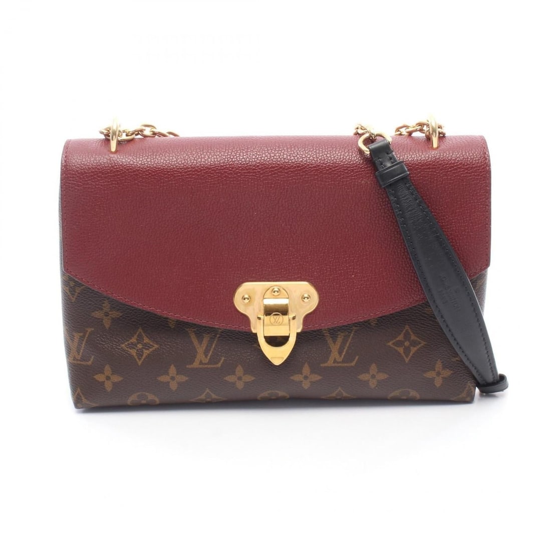 Louis Vuitton Saint Placido Shoulder Bag/Handbag, Coated Canvas and Leather, Monogram Pattern,: --- Catalog ---Category: SizeSize (HxWxD): 17.5cm x 24.5cm x 6.5cm / 6.88'' x 9.64'' x 2.55''Category: DesignType: Handbag, Shoulder bagColor: Bordeaux, Brown, MonogramGender: WomenMaterial: Coated ca