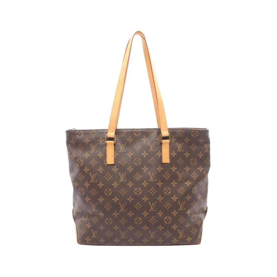 Louis Vuitton Cabas Mezzo Tote Bag Handbag, Coated Canvas and Leather, Monogram Pattern, Women's,: --- Catalog ---Category: SizeSize (HxWxD): 32cm x 35cm x 16cm / 12.59'' x 13.77'' x 6.29''Category: DesignType: Handbag, Tote bagColor: Brown, MonogramGender: WomenMaterial: Coated canvas , Leather Ca