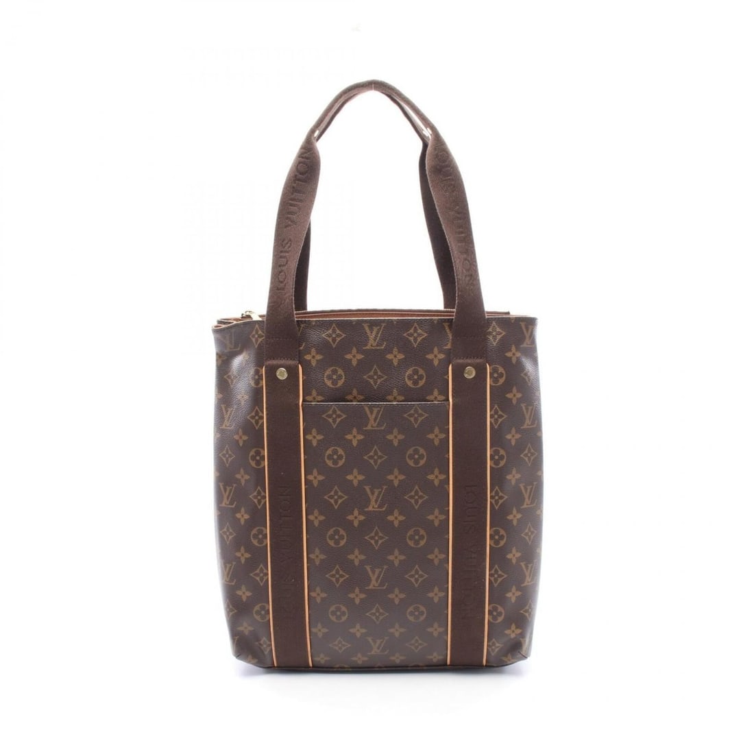 Louis Vuitton Cabas Bobour Tote Bag Handbag, Coated Canvas Leather, Monogram, Men's/Women's, Brown,: --- Catalog ---Category: SizeSize (HxWxD): 37cm x 32cm x 10cm / 14.56'' x 12.59'' x 3.93''Category: DesignType: Handbag, Tote bagColor: Brown, MonogramGender: Men,WomenMaterial: Coated canvas , Leathe