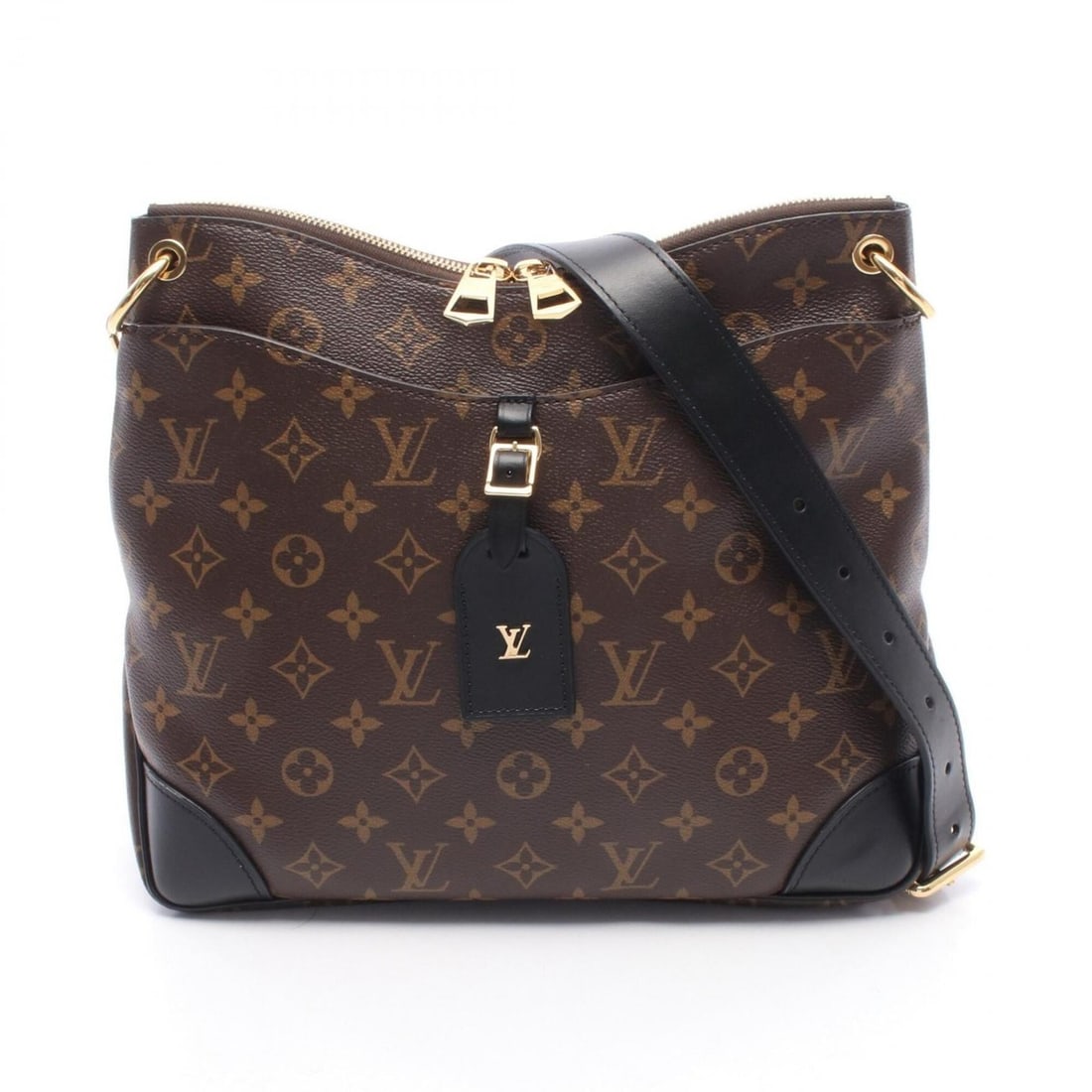 Louis Vuitton Odeon NM MM Shoulder Bag/Handbag, Coated Canvas and Leather, Monogram Pattern,: --- Catalog ---Category: SizeSize (HxWxD): 25.5cm x 31cm x 7.5cm / 10.03'' x 12.2'' x 2.95''Category: DesignType: Handbag, Shoulder bagColor: Black, Brown, MonogramGender: WomenMaterial: Coated canvas