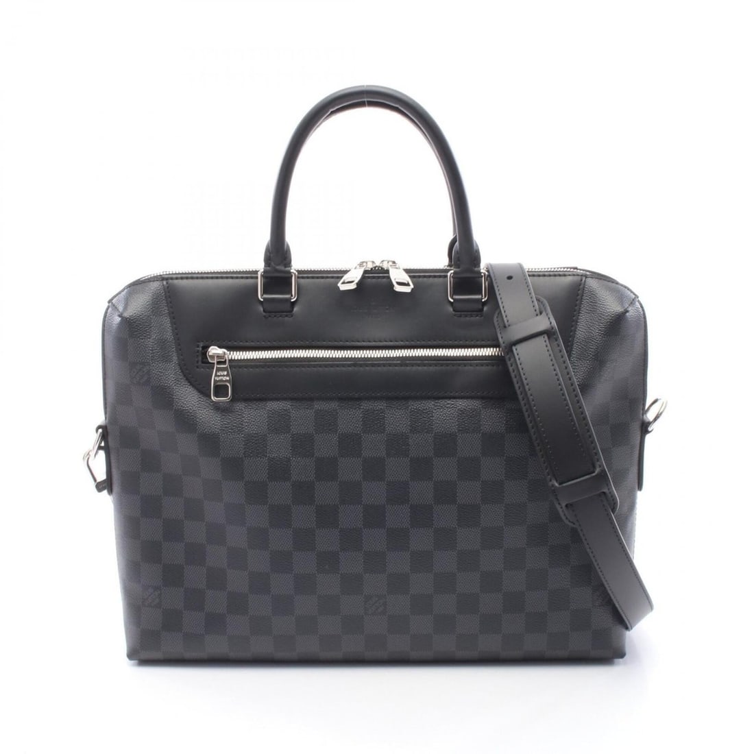 Louis Vuitton PDJ NM Porte Documents Jour 2-Way Briefcase Handbag, Coated Canvas and Leather, Damier (1 of 8)