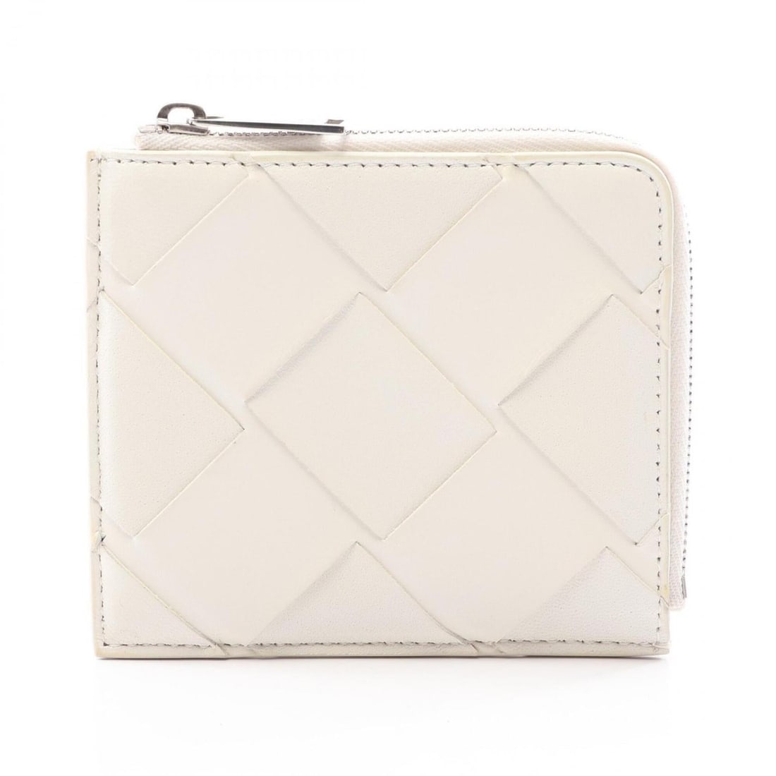 Bottega Veneta Maxi Intrecciato Wallet/Coin Purse Leather Wallet for Men and Women, White: --- Catalog ---Category: SizeSize (HxWxD): 9cm x 10.5cm x 1cm / 3.54'' x 4.13'' x 0.39''Category: DesignType: Coin purse/coin caseColor: WhiteGender: Men,WomenMaterial: Leather Category: GeneralBrand: