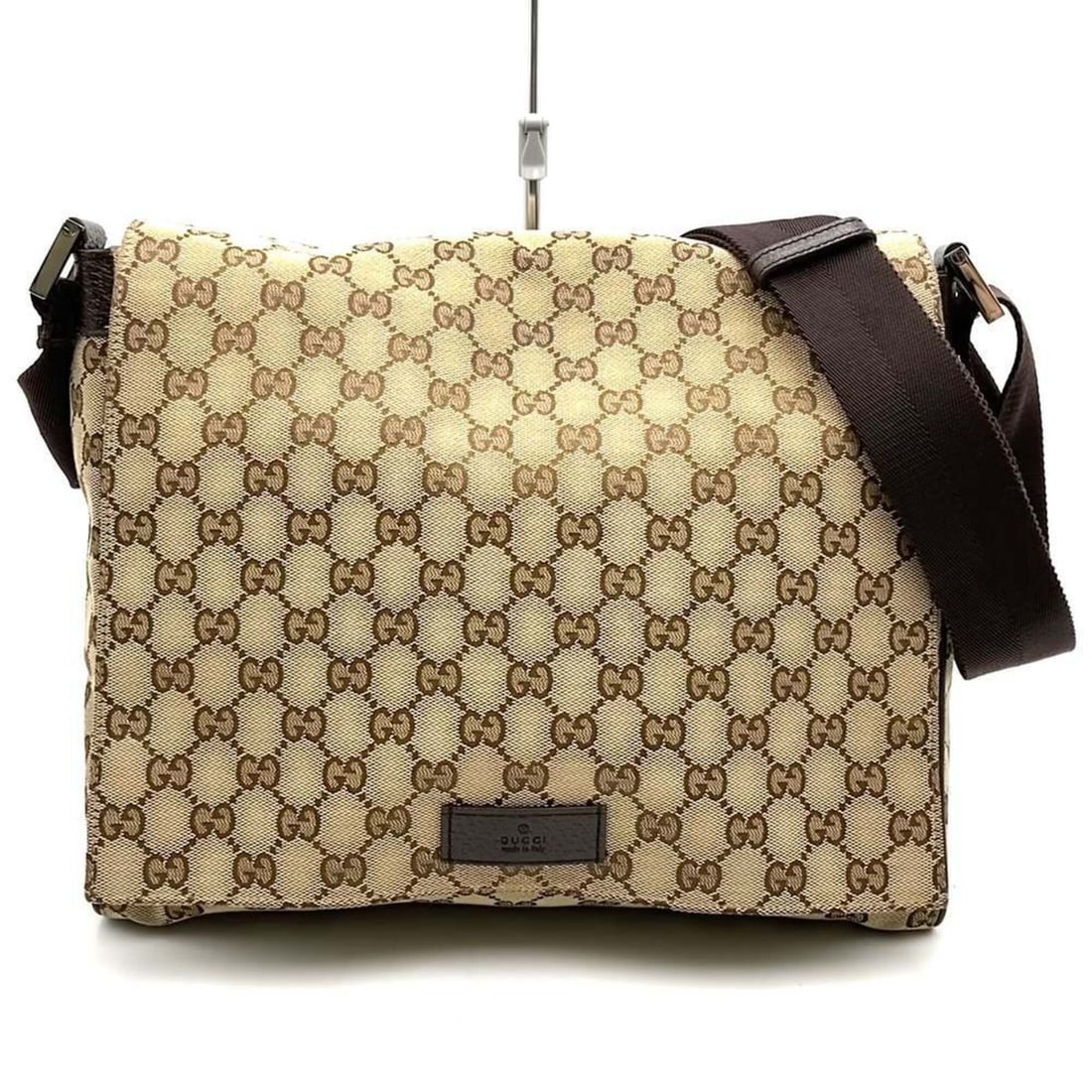GUCCI 146236 Shoulder Bag GG Canvas Brown Women's (1 of 10)
