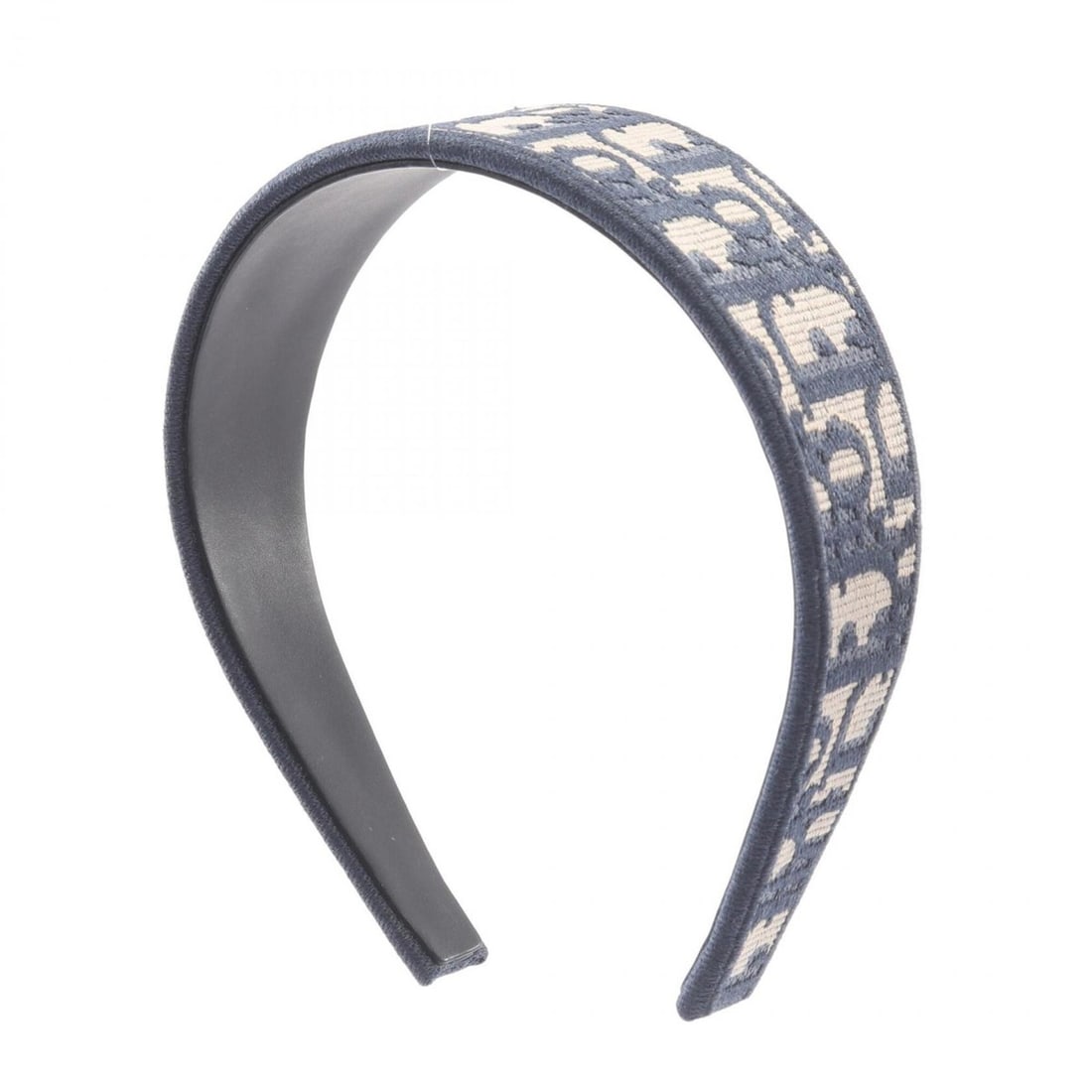 Christian Dior Dior Oblique Canvas Headband for Women, Navy/Beige: --- Catalog ---Category: SizeSize (LxW): 15cm x 14cm / 5.9'' x 5.51''Category: DesignType: Alice bandColor: Beige, NavyGender: WomenMaterial: CanvasCategory: GeneralBrand: Christian Dior--- Item List 
