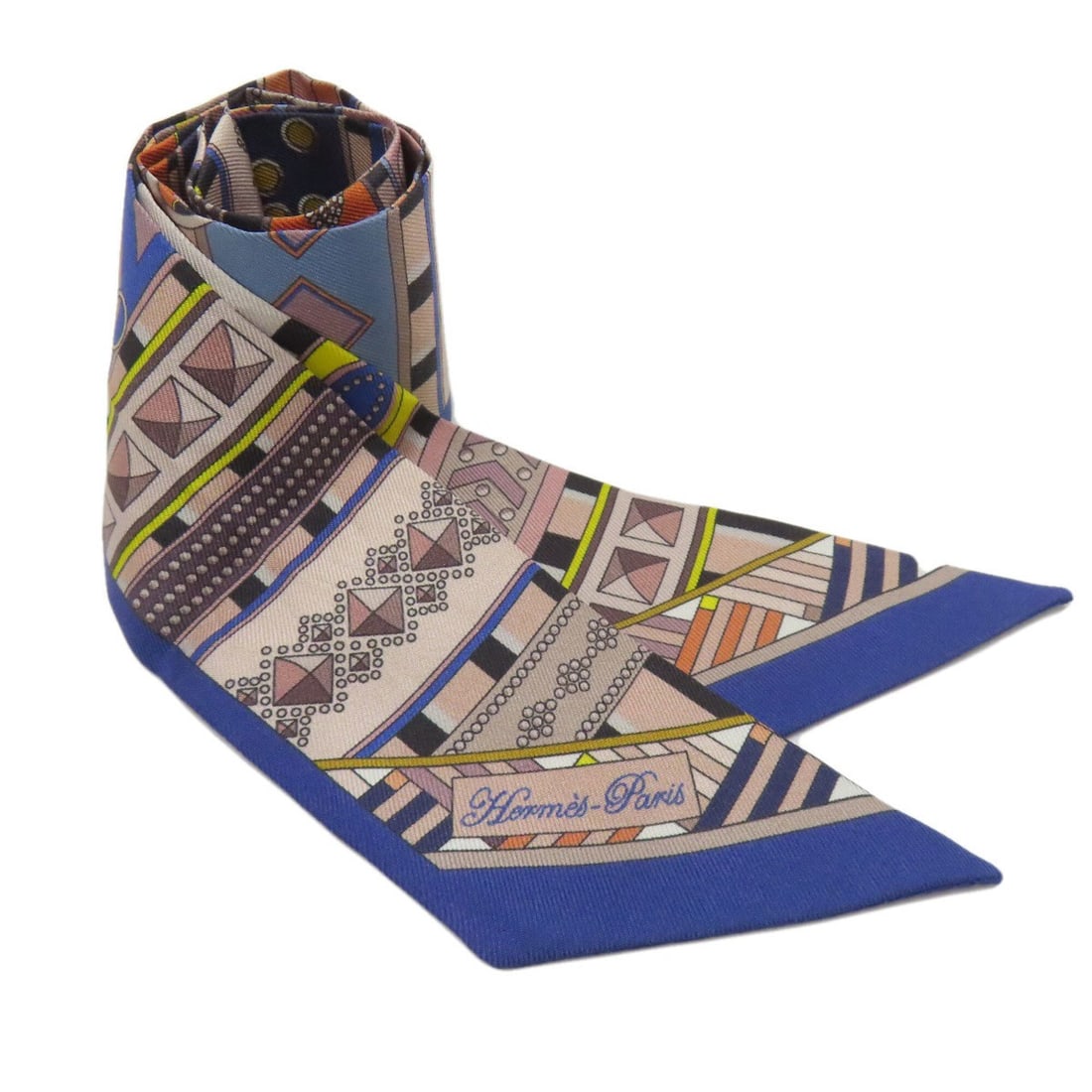 Hermes Twilly Scarf Muffler Silk Women's HERMES (1 of 11)