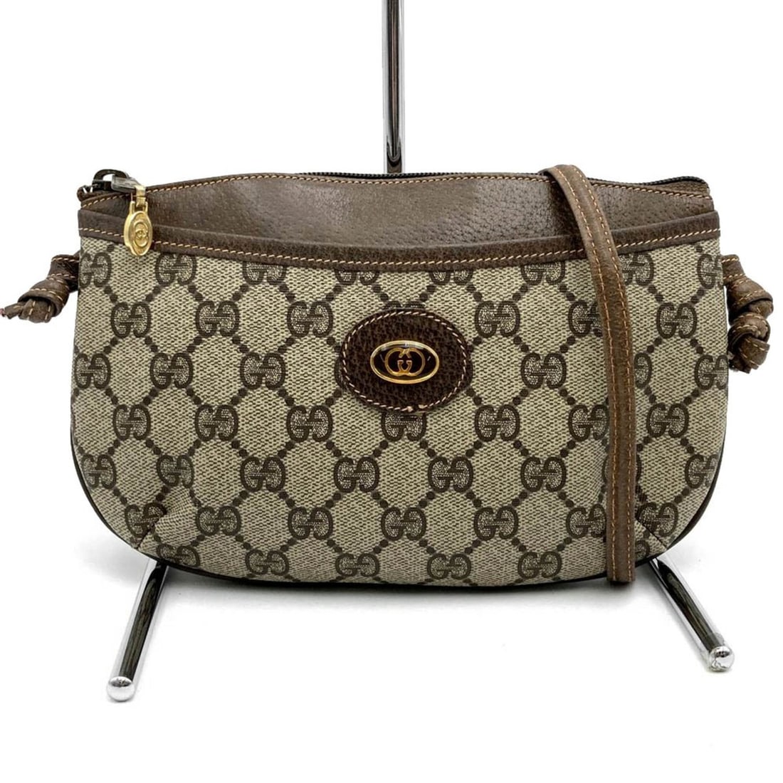 GUCCI 378 02 020 Shoulder Bag GG Supreme Canvas / Old Gucci Brown Women's: --- Catalog ---Category: SizeSize (HxWxD): 14cm x 21cm x 2cm / 5.51'' x 8.26'' x 0.78''Category: DesignType: Shoulder bagColor: BrownGender: WomenMaterial: GG Supreme Category: GeneralMPN: 378 02 020B