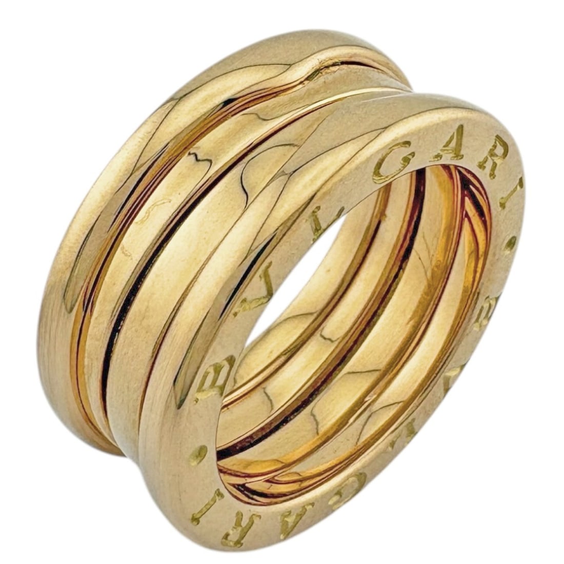 BVLGARI B.zero1 3-band ring, BVLGARI, 18K yellow gold, 50ct, women's,: --- Catalog ---Category: SizeJP Size: 9US Size: 5Category: DesignType: Band ringColor: Yellow goldGender: WomenMaterial: Yellow gold (18K)Weight (ct.): 50Category: GeneralBrand: BvlgariCountry of Orig