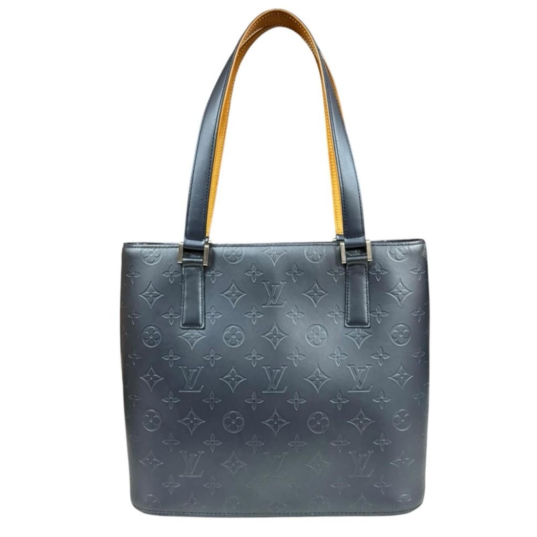 Louis Vuitton Stockton Monogram Matte Shoulder Bag, M55112, Gray, Women's, LOUIS VUITTON: --- Catalog ---Category: SizeSize (HxWxD): 26cm x 29.5cm x 14cm / 10.23'' x 11.61'' x 5.51''Category: DesignType: Shoulder bagColor: GrayGender: WomenMaterial: Monogram Mat Category: GeneralMPN: M5511
