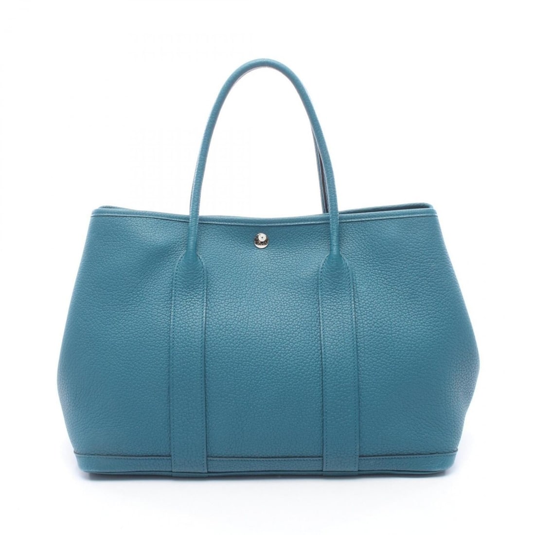 Hermes Garden Party PM Cobalt Tote Bag Handbag Leather Negonda Women's Green: --- Catalog ---Category: SizeSize (HxWxD): 25cm x 36cm x 17cm / 9.84'' x 14.17'' x 6.69''Category: DesignType: Handbag, Tote bagColor: Cobalt, GreenGender: WomenMaterial: Negonda leather Category: Gen