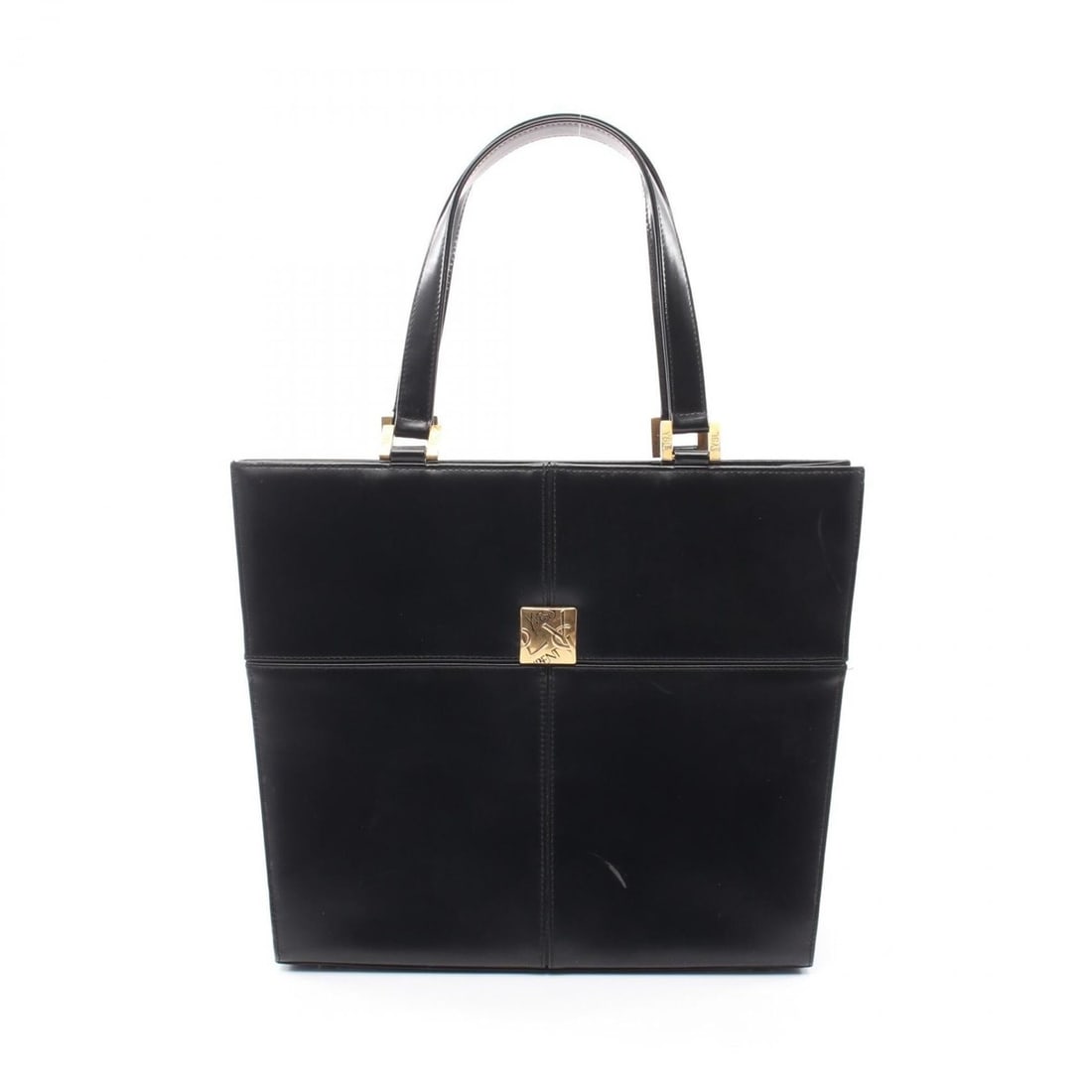 Yves Saint Laurent YSL logo tote bag/handbag, leather, women's, black.: --- Catalog ---Category: SizeSize (HxWxD): 25.5cm x 28cm x 10.5cm / 10.03'' x 11.02'' x 4.13''Category: DesignType: Handbag, Tote bagColor: BlackGender: WomenMaterial: Leather Category: GeneralBrand: 