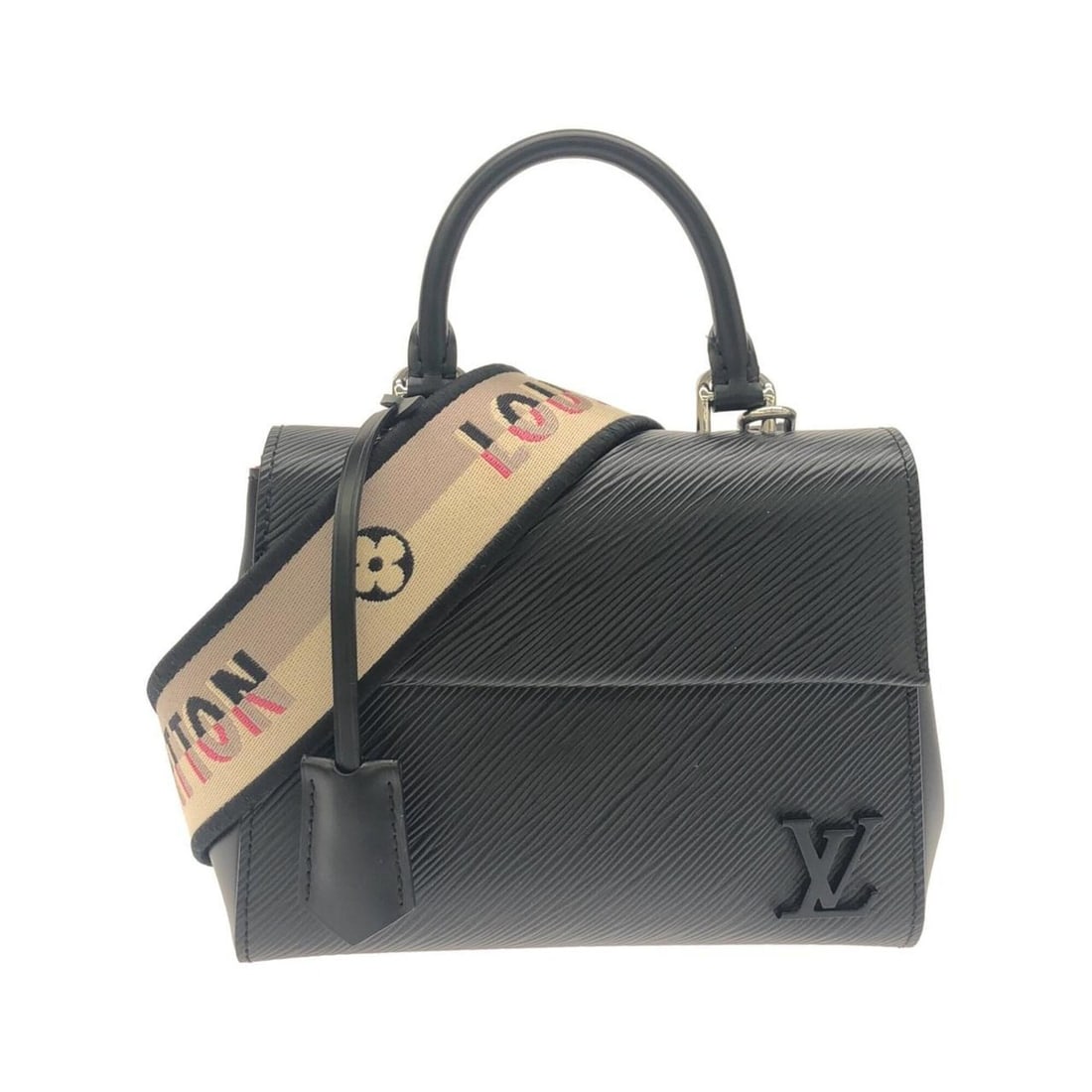 Louis Vuitton Epi Cluny MINI M58925 Handbag: --- Catalog ---Category: SizeSize (HxWxD): 15cm x 20cm x 8cm / 5.9'' x 7.87'' x 3.14''Category: DesignType: HandbagColor: BlackGender: Women,MenMaterial: Leather Leather/Fur Type: CalfskinCategory: Ge