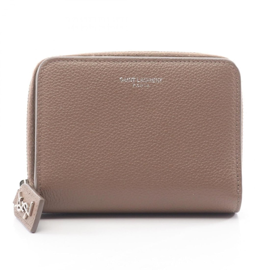 Yves Saint Laurent Saint Laurent Paris Rive Gauche Bi-fold Wallet, Leather, Women's, Gray, 414661: --- Catalog ---Category: SizeSize (HxWxD): 9cm x 12cm x 2.5cm / 3.54'' x 4.72'' x 0.98''Category: DesignType: Wallet (bi-fold)Color: GrayGender: WomenMaterial: Leather Category: GeneralMPN: 414661Bran