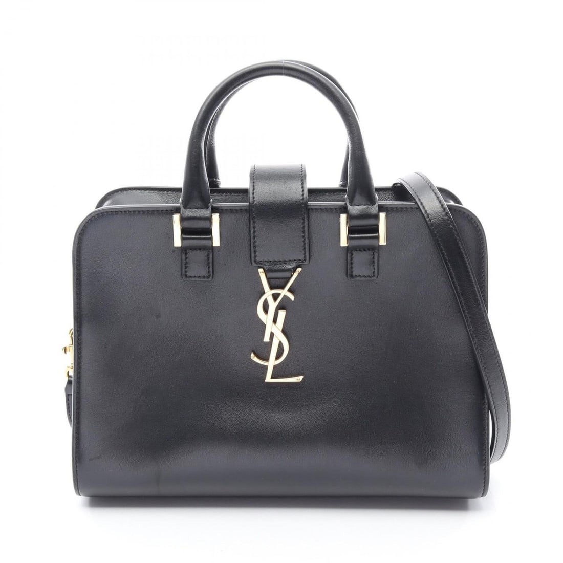 Yves Saint Laurent Saint Laurent Paris YSL line Baby Monogram Cabas 2-way handbag, leather, women's, (1 of 13)