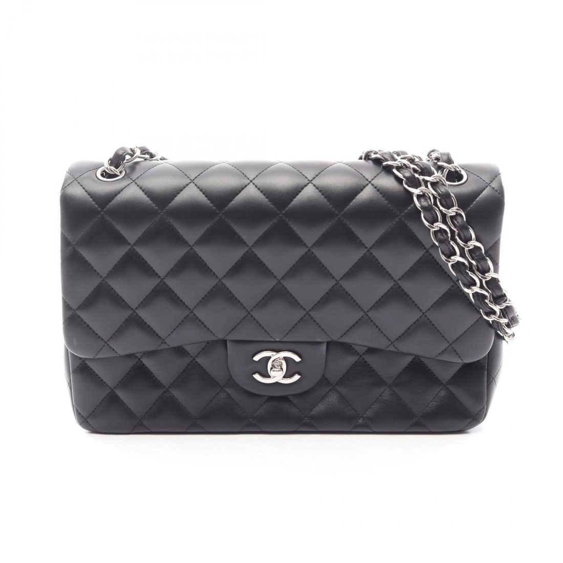 Chanel CHANEL Large Matelassé 30 Classic Double Flap Shoulder Bag Handbag Lambskin Leather Women's: --- Catalog ---Category: SizeSize (HxWxD): 20cm x 30cm x 9cm / 7.87'' x 11.81'' x 3.54''Category: DesignType: Handbag, Shoulder bagColor: BlackGender: WomenMaterial: Leather Leather/Fur Type: Lambskin