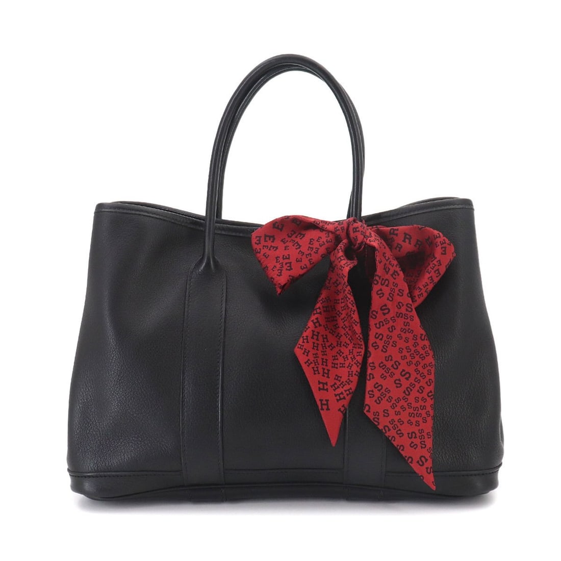 Hermes Garden Twilly 30 TPM Tote Handbag, Swift Leather, Black, ?I Stamp, Silver Hardware: --- Catalog ---Category: SizeSize (HxWxD): 20cm x 29cm x 12.5cm / 7.87'' x 11.41'' x 4.92''Category: DesignType: Handbag, Tote bagColor: BlackGender: WomenMaterial: Swift leather Category: GeneralBran