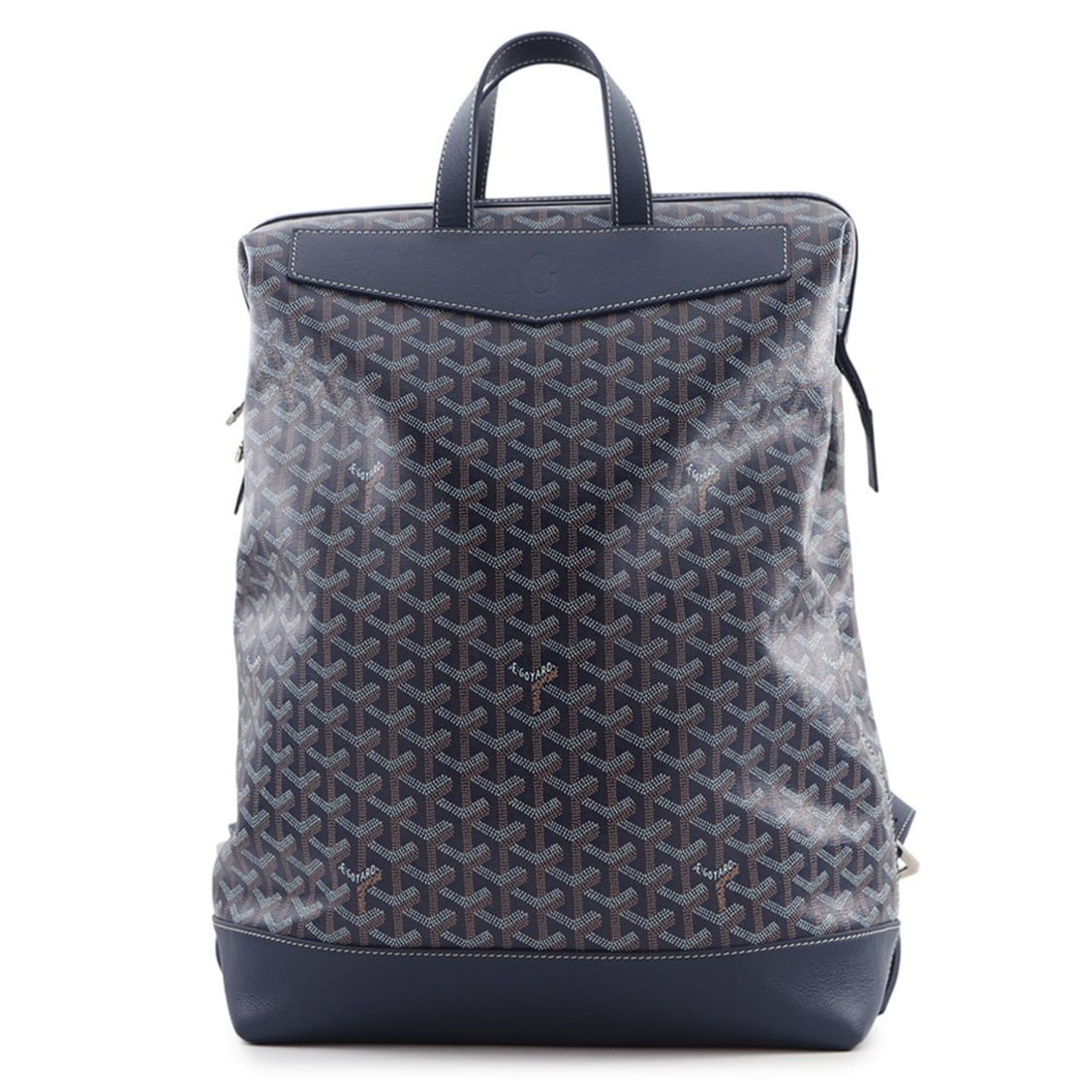 Goyard Sisalpin Backpack CISALPMMLTY12CL12P GOYARD Handbag Herringbone: --- Catalog ---Category: SizeSize (HxWxD): 42cm x 30cm x 14cm / 16.53'' x 11.81'' x 5.51''Category: DesignType: BackpackColor: Blue, NavyGender: Men,WomenMaterial: PVC , Leather Category: GeneralBrand