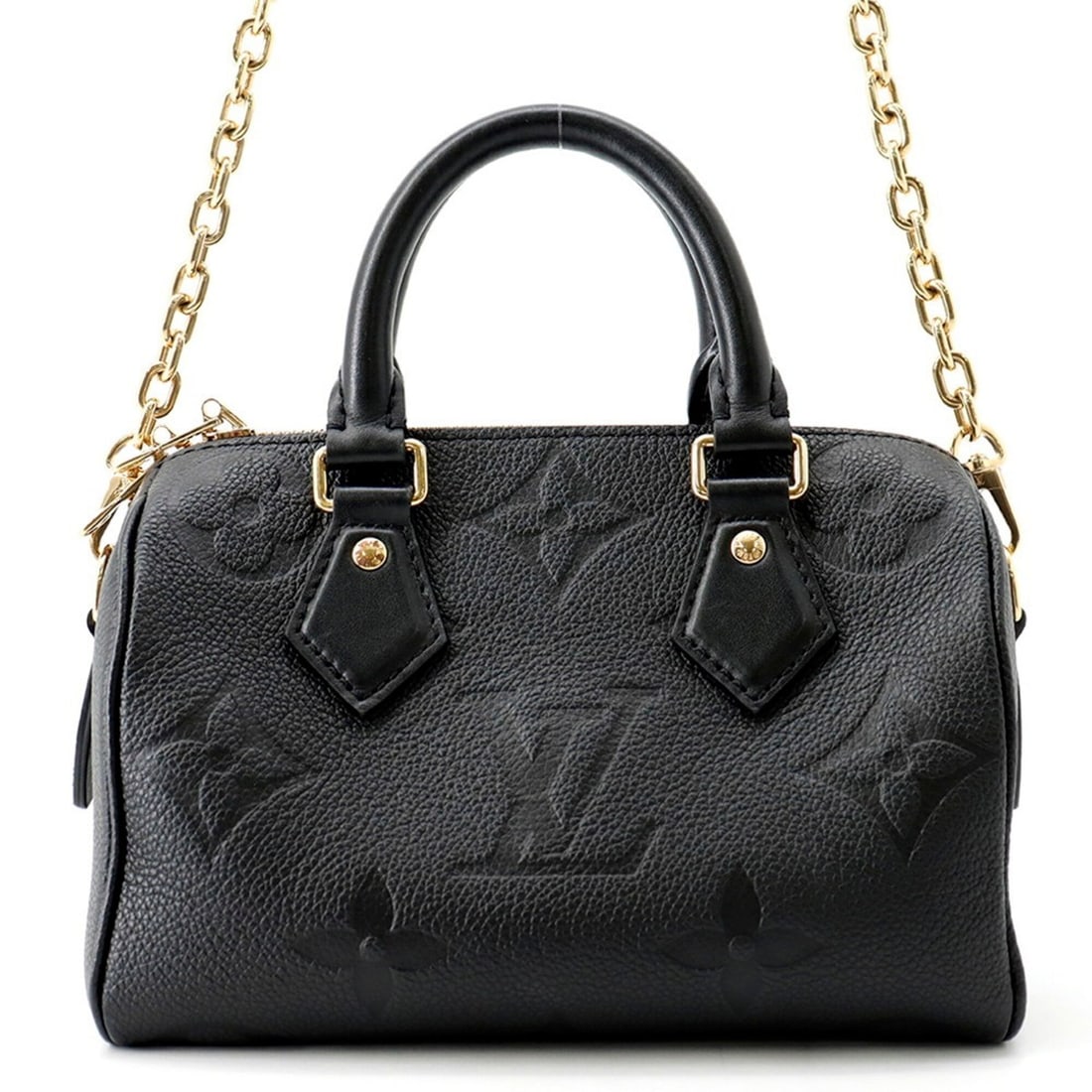 Louis Vuitton Monogram Empreinte Speedy Bandoulière 20 Handbag M58953 2-way Black LOUIS VUITTON: --- Catalog ---Category: SizeSize (HxWxD): 16cm x 21cm x 11cm / 6.29'' x 8.26'' x 4.33''Category: DesignType: HandbagColor: NoirGender: WomenMaterial: Monogram Empreinte , Monogram Category: GeneralBr