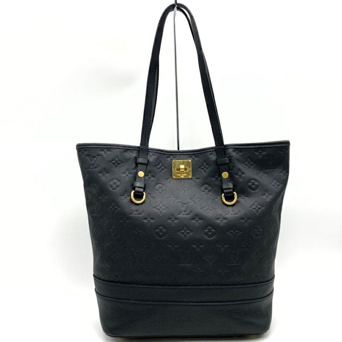 LOUIS VUITTON M40517 Citadine PM Infini Tote Bag Shoulder Black Monogram Empreinte Leather Women's: --- Catalog ---Category: SizeSize (HxWxD): 31cm x 37cm x 15cm / 12.2'' x 14.56'' x 5.9''Category: DesignType: Pouch, Shoulder bag, Tote bagColor: Black, Infini, MonogramGender: WomenMaterial: Monogram