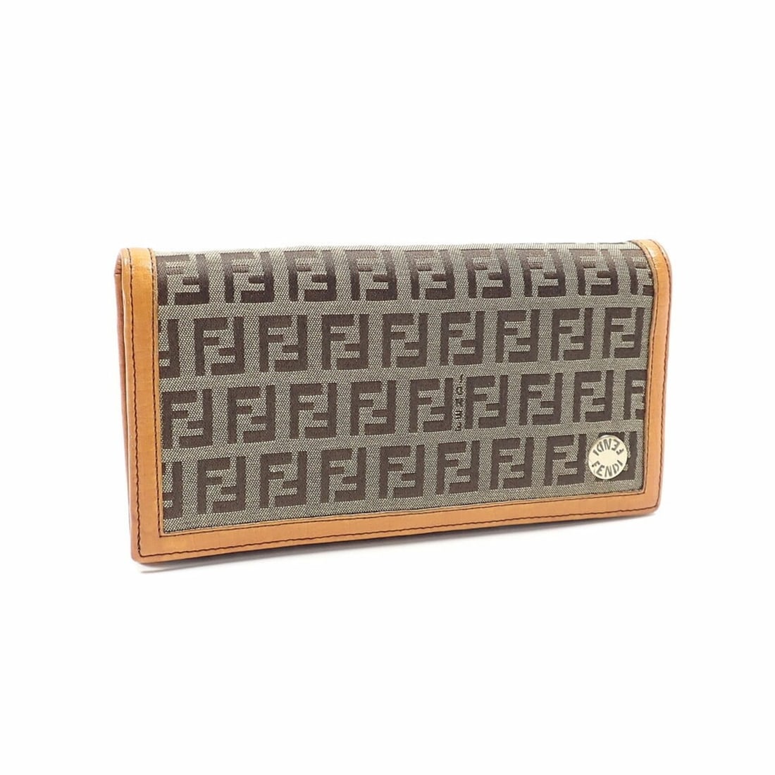 Fendi Bi-fold Long Wallet for Women, Zucca Canvas, 00TN9: --- Catalog ---Category: SizeSize (HxWxD): 10cm x 18.5cm x 2cm / 3.93'' x 7.28'' x 0.78''Category: DesignType: Long wallet (bi-fold)Gender: WomenMaterial: Canvas Category: GeneralMPN: 00TN9Brand: Fend