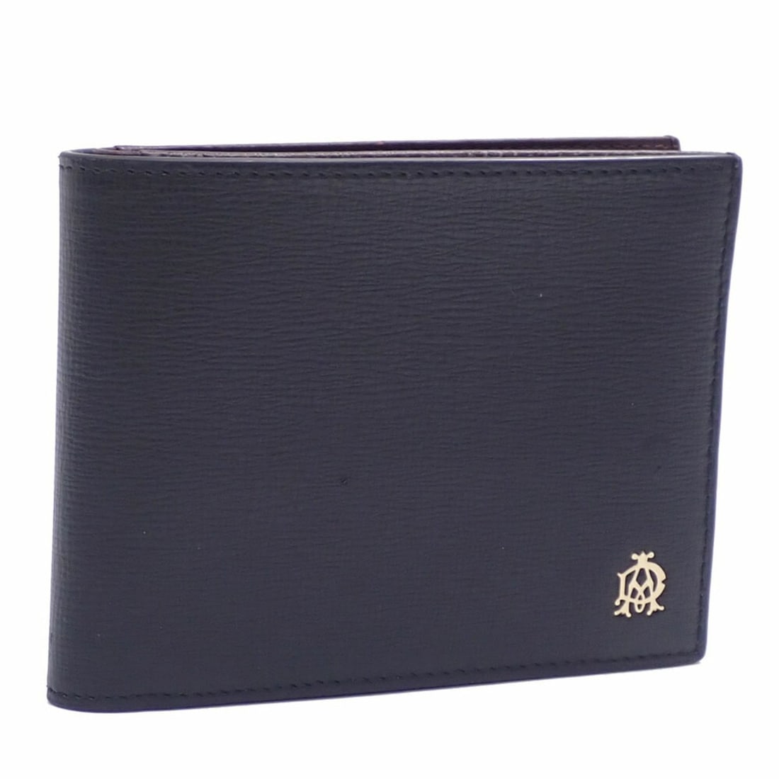 Dunhill Bi-fold Wallet for Men, Black Leather: --- Catalog ---Category: SizeSize (HxWxD): 9.5cm x 12.5cm x 2.5cm / 3.74'' x 4.92'' x 0.98''Category: DesignType: Wallet (bi-fold)Color: BlackGender: MenMaterial: Leather Category: GeneralBrand: Dunhi