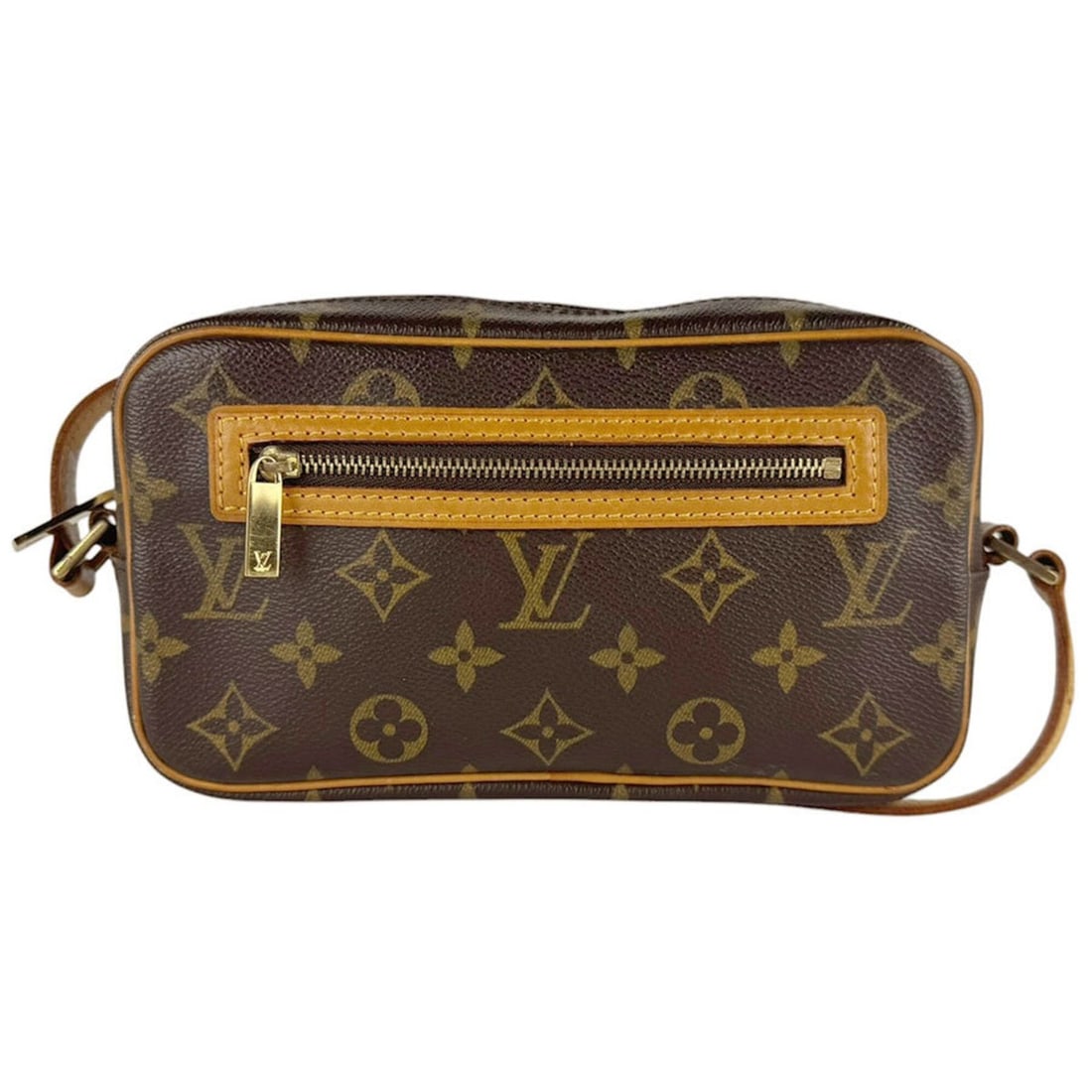 Louis Vuitton LOUIS VUITTON Shoulder Bag Monogram Pochette Cite Canvas Brown Women's M51183 z10084: --- Catalog ---Category: SizeSize (HxWxD): 12cm x 20cm x 6cm / 4.72'' x 7.87'' x 2.36''Category: DesignType: Pochette, Shoulder bagColor: BrownGender: WomenMaterial: Monogram Category: GeneralMPN: M51