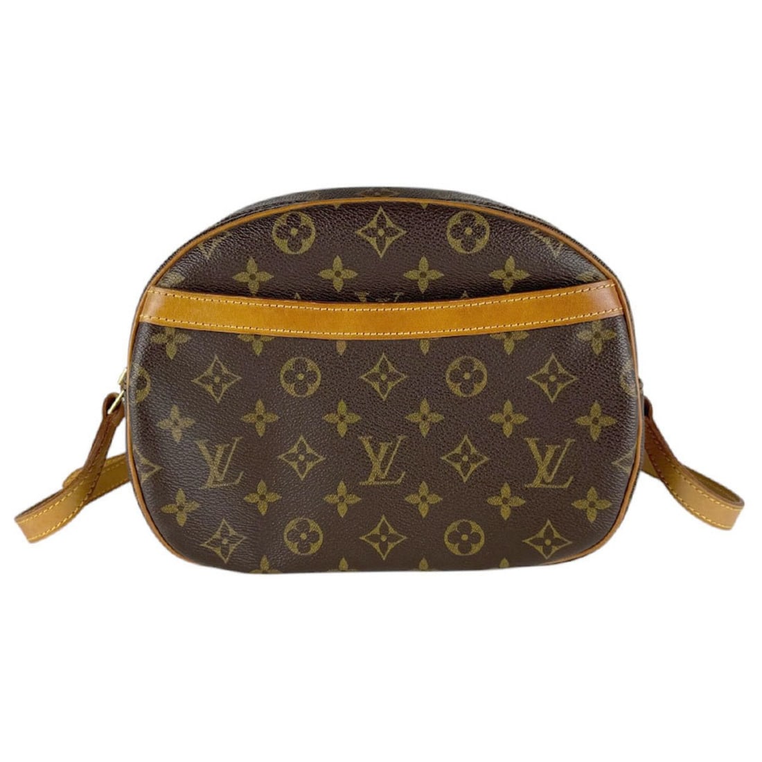 Louis Vuitton LOUIS VUITTON Shoulder Bag Monogram Blois Canvas Brown Women's M51221 z10076: --- Catalog ---Category: SizeSize (HxWxD): 18cm x 19cm x 9cm / 7.08'' x 7.48'' x 3.54''Category: DesignType: Shoulder bagColor: BrownGender: WomenMaterial: Monogram Category: GeneralMPN: M51221Brand: 