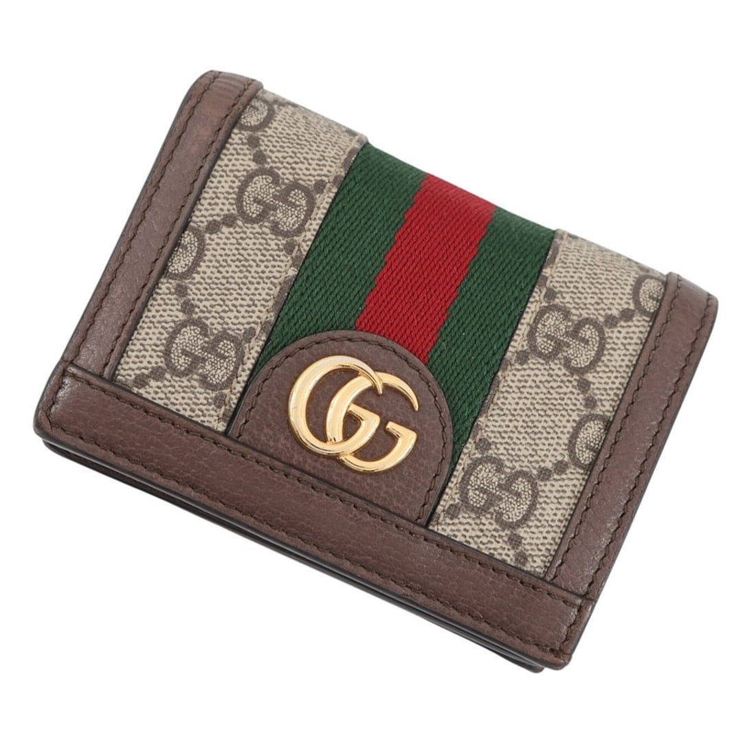 Gucci Ophidia GG Supreme Long Wallet, Card Holder/Card Case, Wallet 523155, GUCCI WALLET: --- Catalog ---Category: SizeSize (HxWxD): 8.5cm x 11cm / 3.34'' x 4.33''Category: DesignType: Wallet (bi-fold)Color: Beige brownGender: WomenMaterial: GG Supreme , Leather Category: GeneralLine: GG S