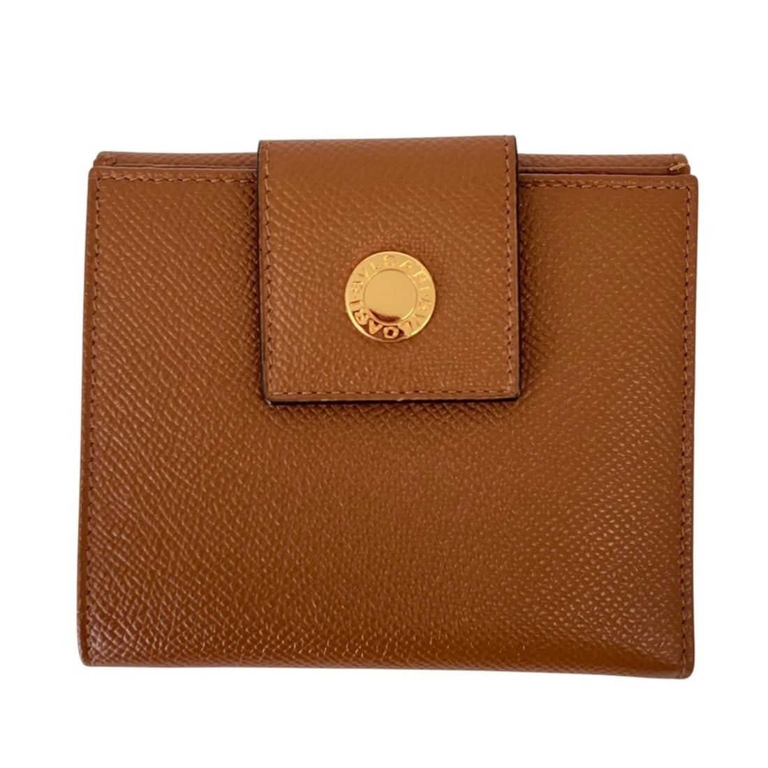 BVLGARI Classico Double Hook Leather Bi-fold Wallet Compact Brown Women's: --- Catalog ---Category: SizeSize (HxWxD): 9.5cm x 11cm x 1.5cm / 3.74'' x 4.33'' x 0.59''Category: DesignType: Wallet (bi-fold)Color: BrownGender: WomenMaterial: Leather Category: GeneralBrand: Bvlga