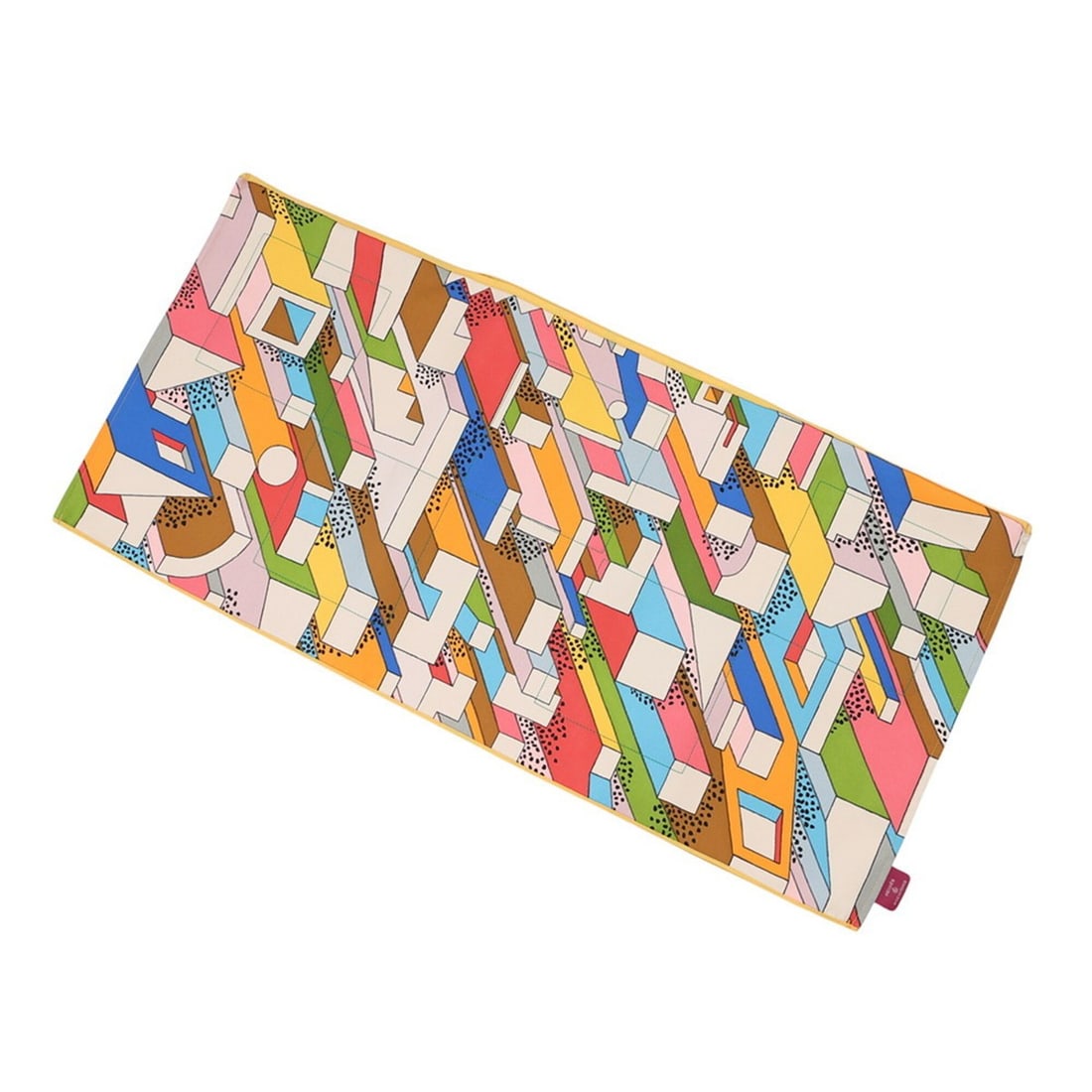Hermes handbag cover Petit H GM reversible yellow green multicolor HERMES: --- Catalog ---Category: SizeSize (HxWxD): 28cm x 58.5cm / 11.02'' x 23.03''Category: DesignType: HandbagColor: Green, Multi-color, YellowGender: WomenMaterial: Leather , Silk Category: GeneralLine: P