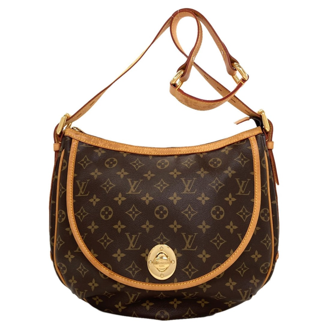 Louis Vuitton M40075 Tulum GM Shoulder Bag, Monogram Canvas, Women's LOUIS VUITTON: --- Catalog ---Category: SizeSize (HxWxD): 27cm x 35cm x 8cm / 10.62'' x 13.77'' x 3.14''Category: DesignType: Shoulder bagColor: MonogramGender: WomenMaterial: Monogram Category: GeneralMPN: M40075Br