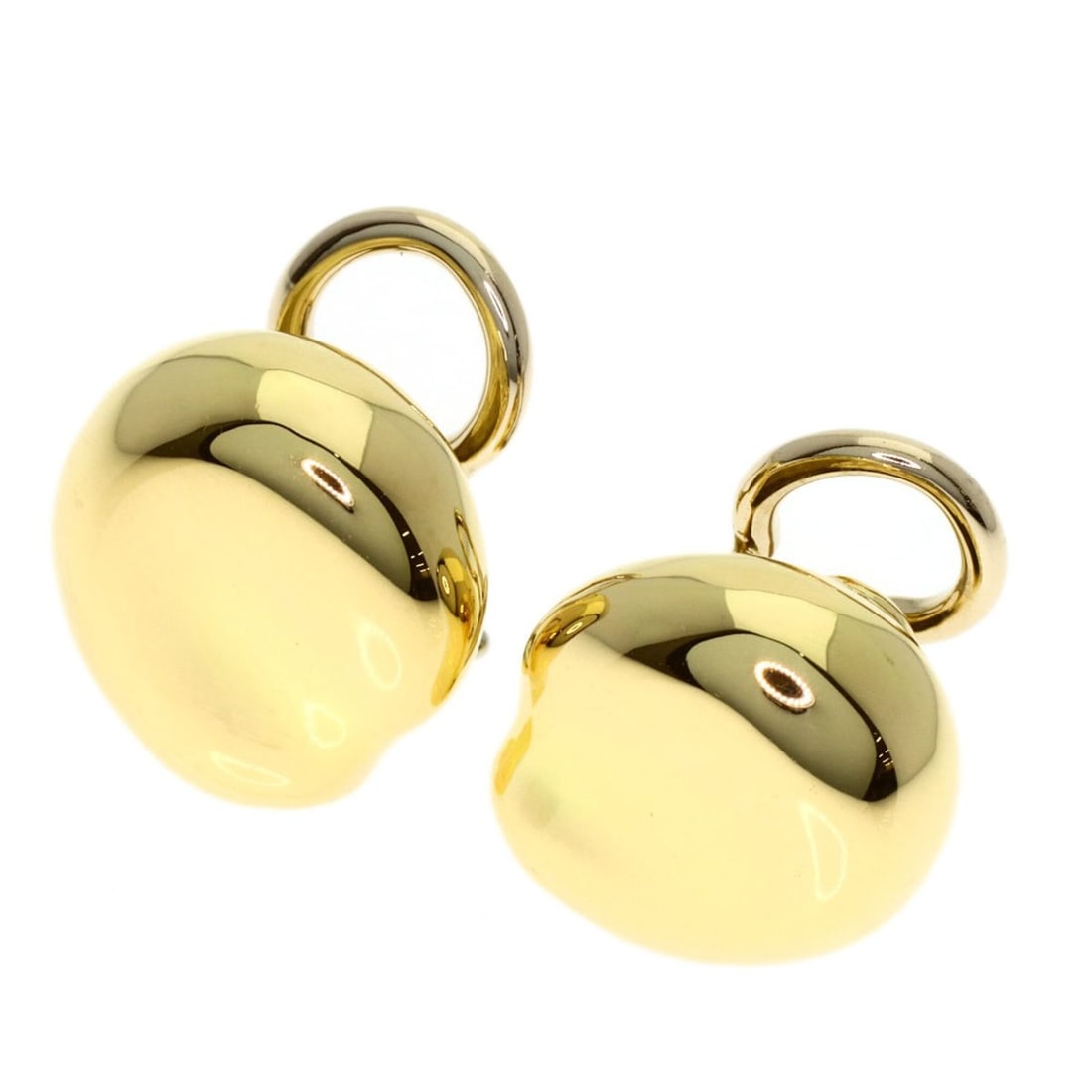 Tiffany & Co. Nugget Earrings, 18K Yellow Gold, Women's.: --- Catalog ---Category: SizeSize (HxWxD): 12.80mm x 11.70mm x 6.30mm / 0.50'' x 0.46'' x 0.25''Category: DesignType: Clip earringsGender: WomenMaterial: Yellow gold (18K)Category: GeneralBrand: Tiffa