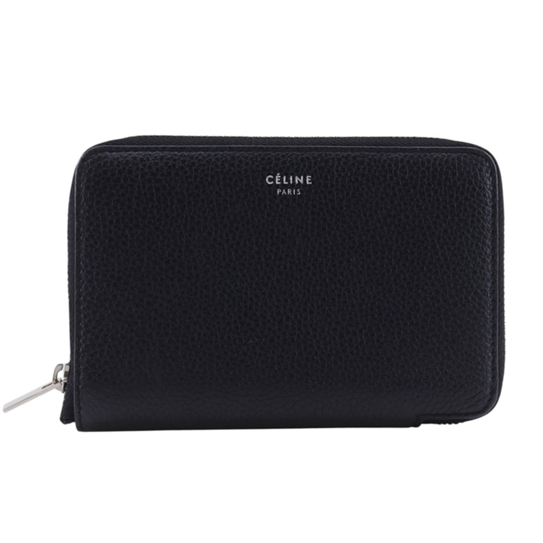 Celine Medium Zip Around Bi-fold Wallet 104393AFE.38NO Calfskin Black (Unisex): --- Catalog ---Category: SizeWeight: 150g / 5.29oz.Size (HxWxD): 9.5cm x 14cm x 2cm / 3.74'' x 5.51'' x 0.78''Category: DesignType: Wallet (bi-fold)Color: Black, YellowGender: Unisex,Women,MenMaterial
