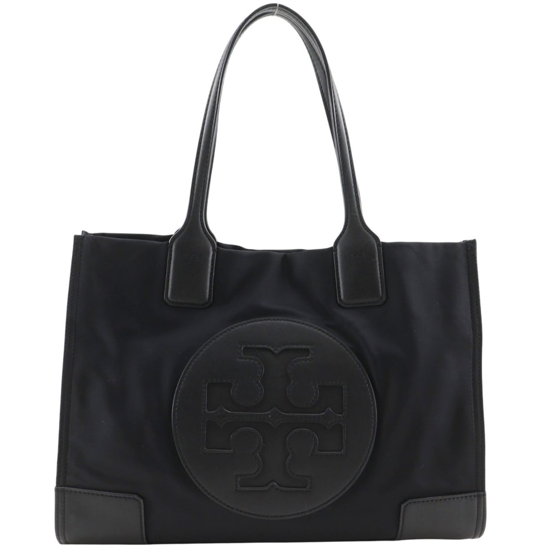 Tory Burch Erato Tote Bag, Nylon, Black, A4 Size, Magnetic Closure, Women's: --- Catalog ---Category: SizeWeight: 420g / 14.81oz.Handle Drop: 19.00cm / 7.48''Size (HxWxD): 24cm x 34cm x 11cm / 9.44'' x 13.38'' x 4.33''Category: DesignType: Tote bagColor: BlackGender: WomenMate