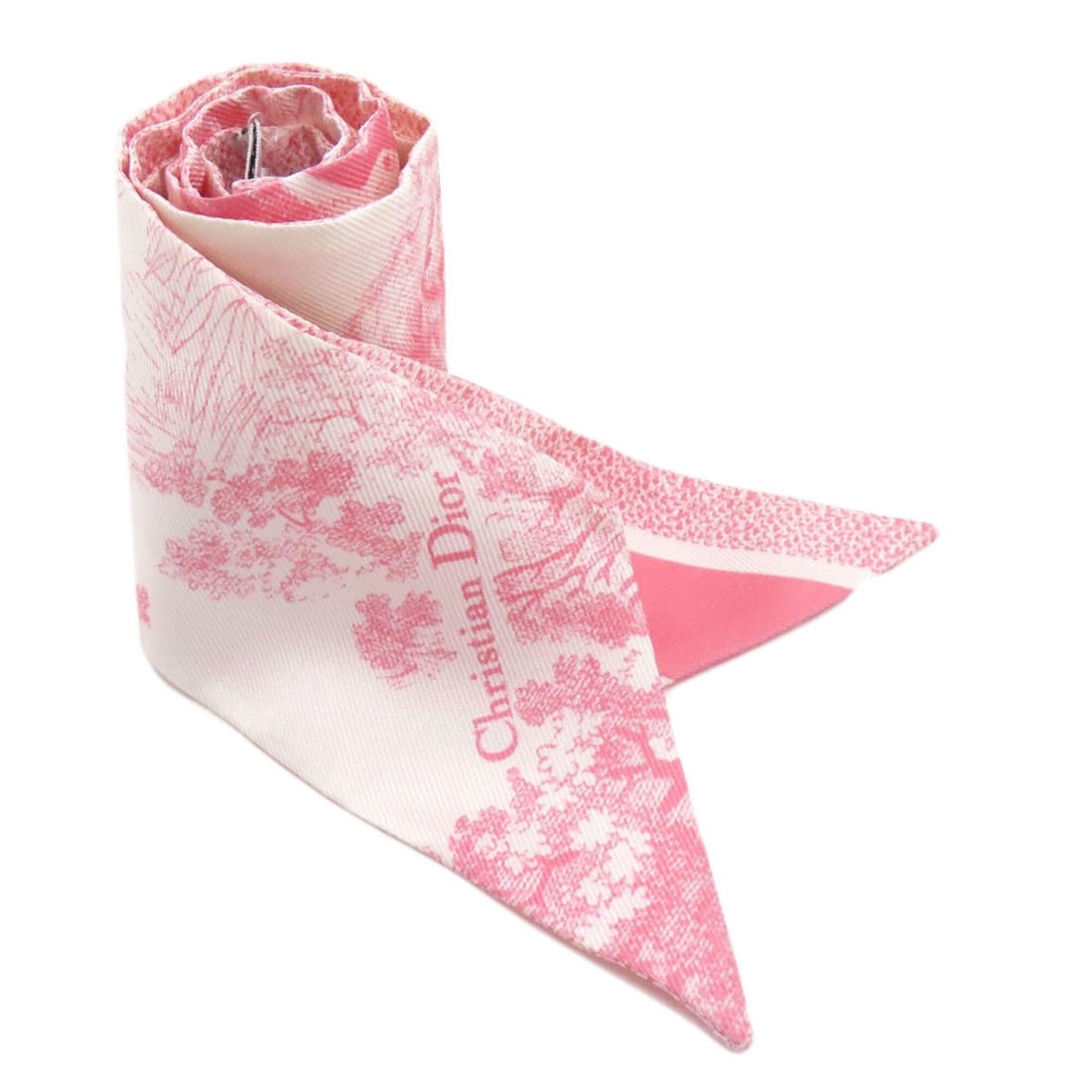 Christian Dior Mitzah Scarf Muffler Silk Women's CHRISTIAN DIOR (1 of 9)