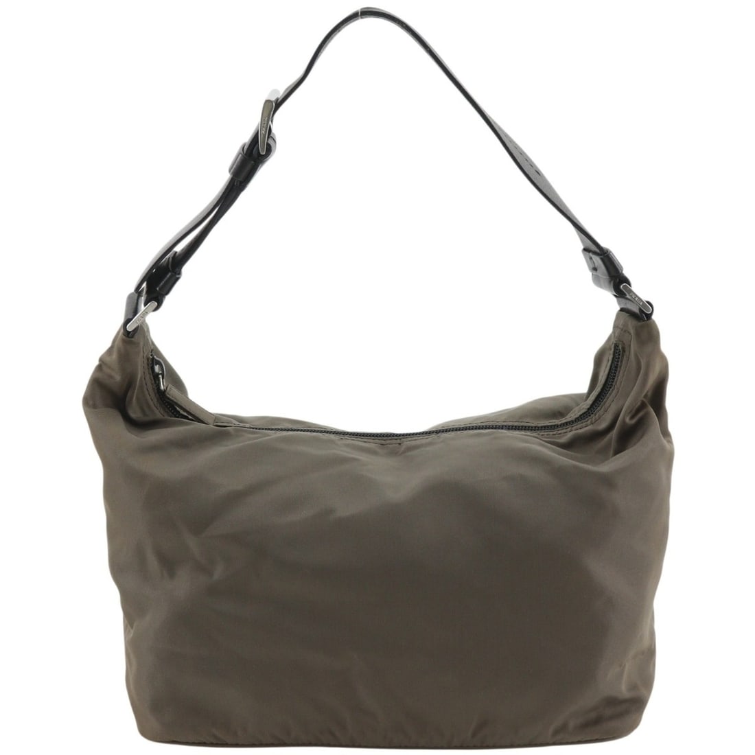 Prada shoulder bag, nylon, brown, A5 size, women's. (1 of 19)